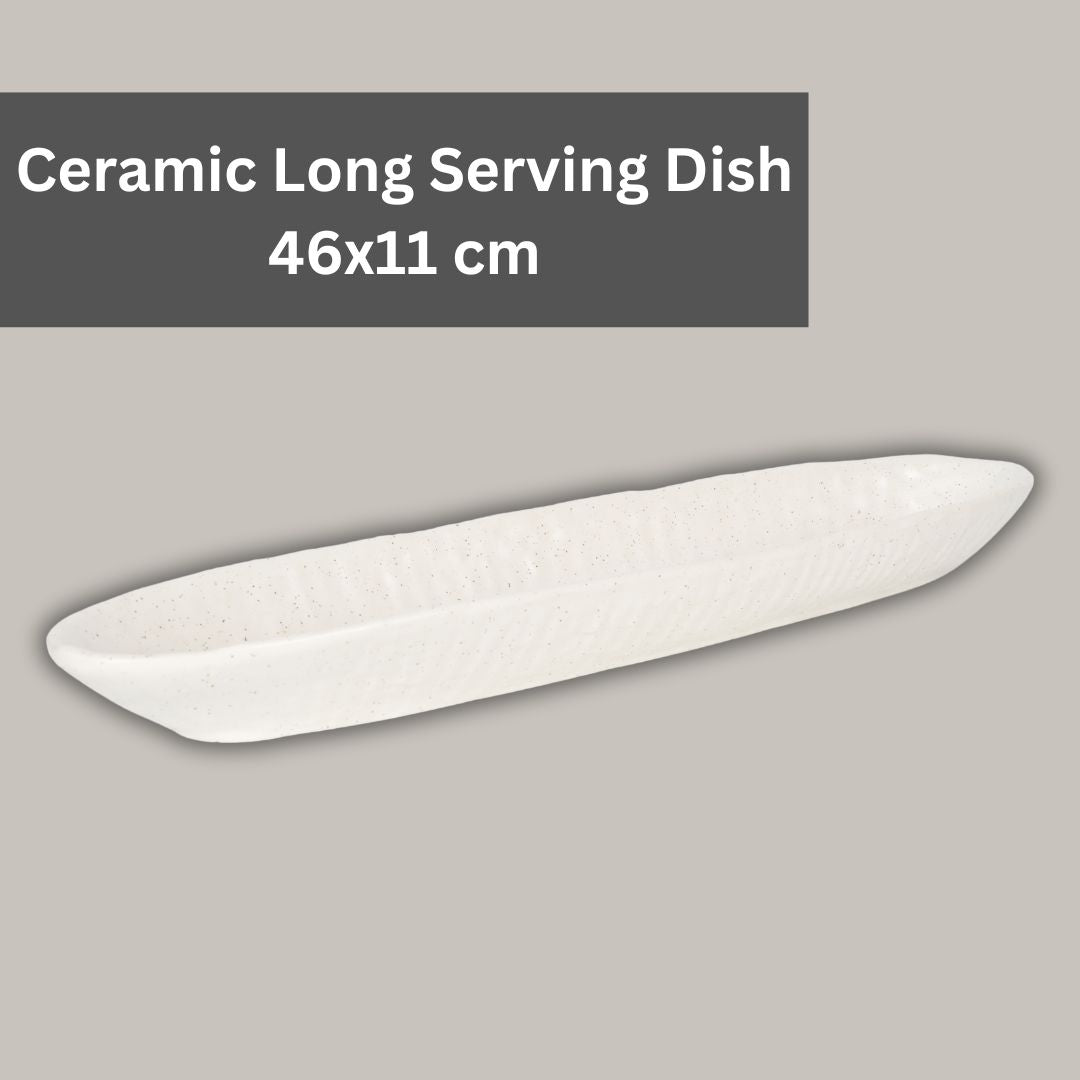 Ceramic Long Serving Dish