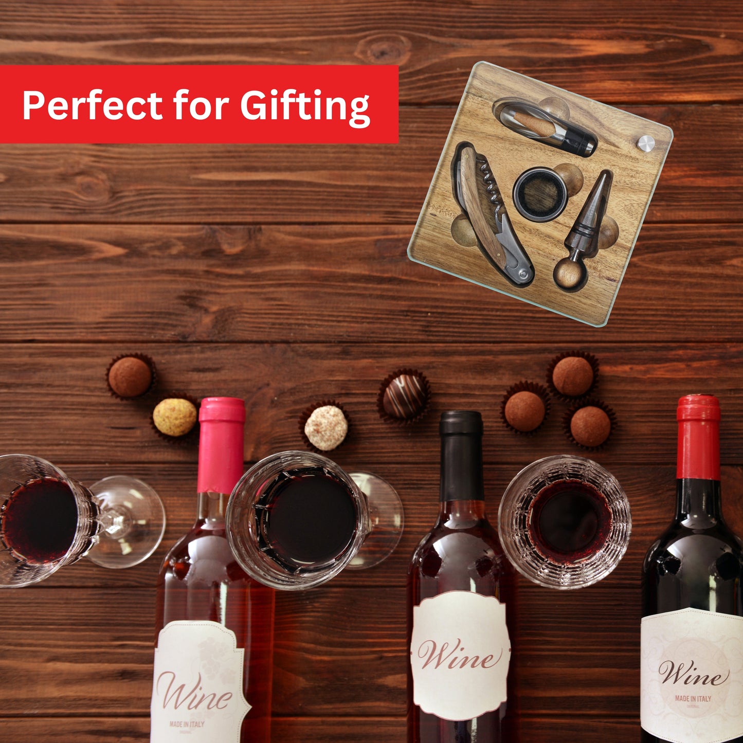 Wine Tools 4 Piece Gift Set