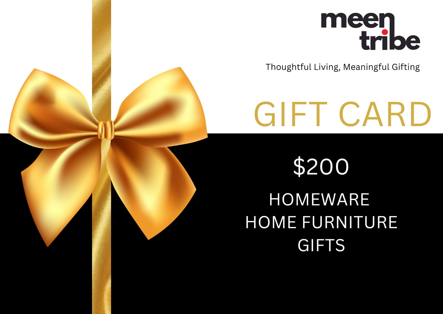 Meen Tribe Gift Card