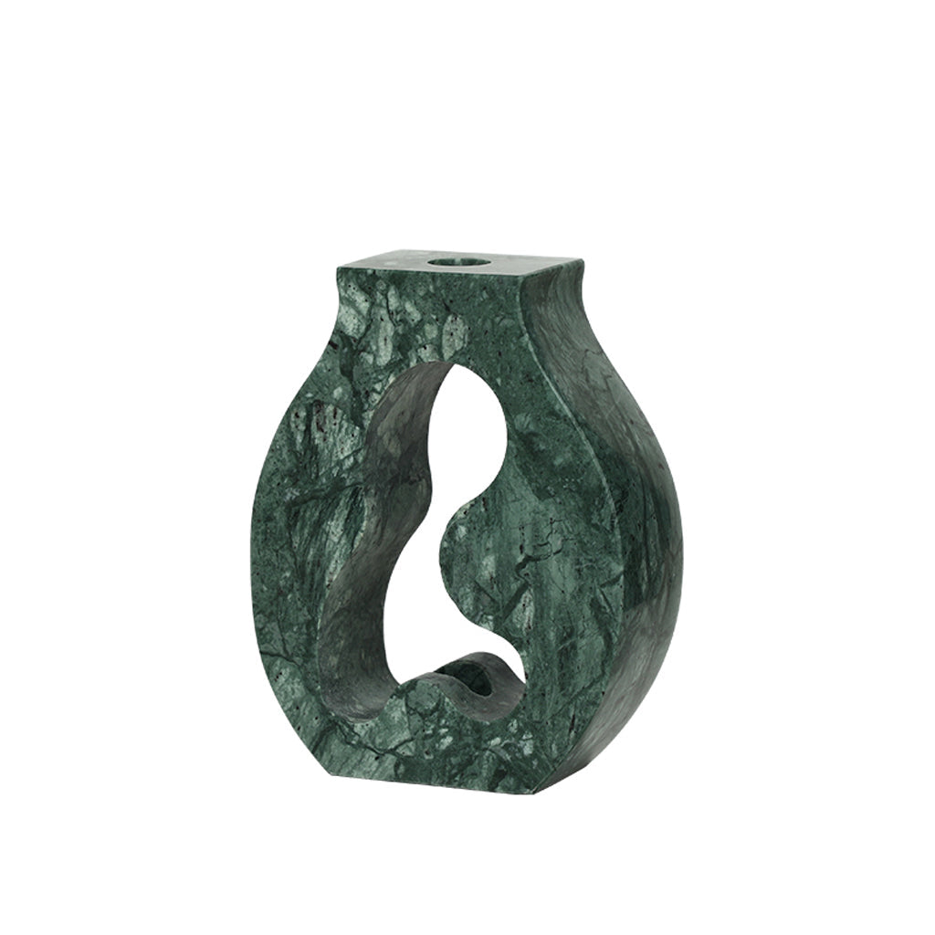CAC10800-FC Marble Hollow Bottle - Green