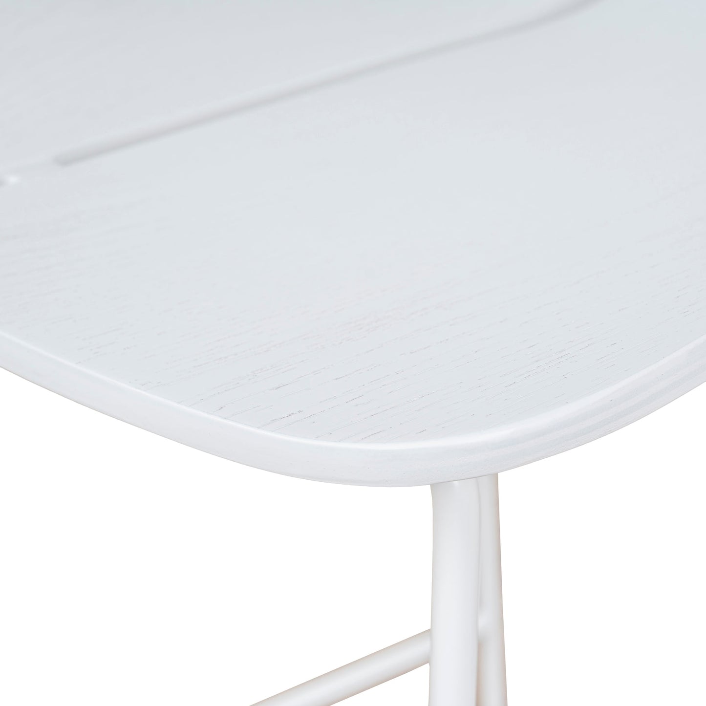 65cm Bar Stool - Full White