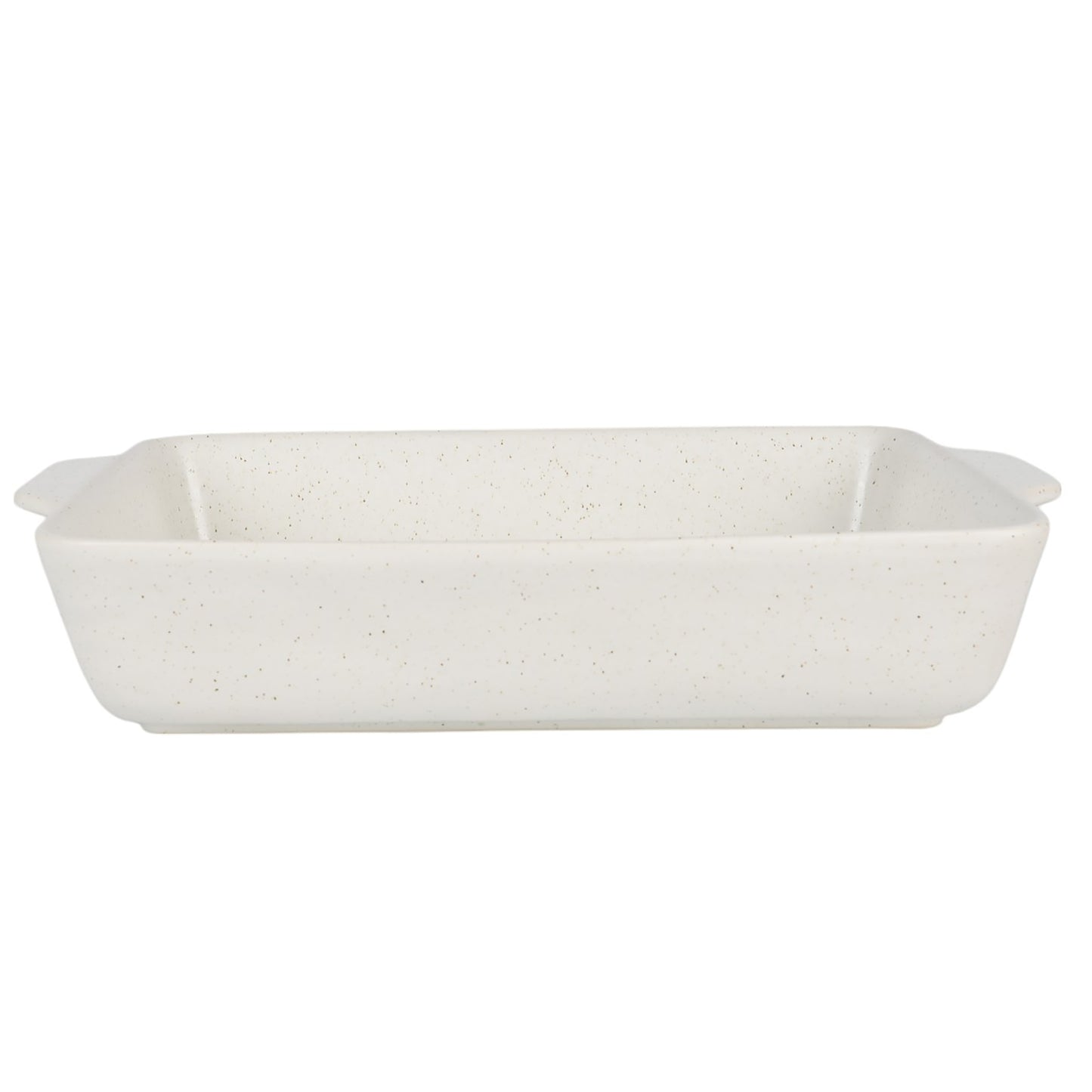 Meen Tribe Stoneware Rectangular Baking Dish white