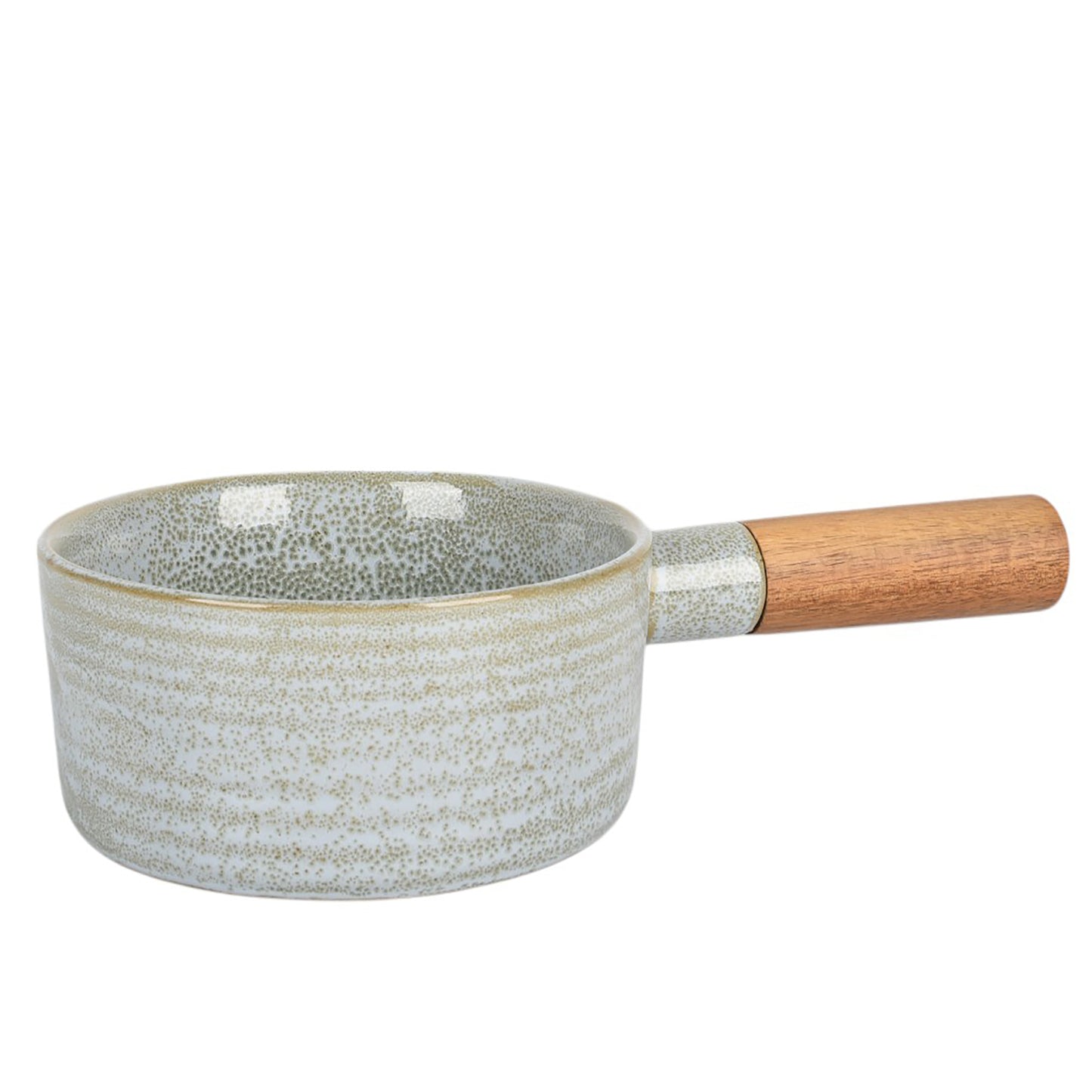 Meen Tribe Ceramic and Bamboo Dish Bowl