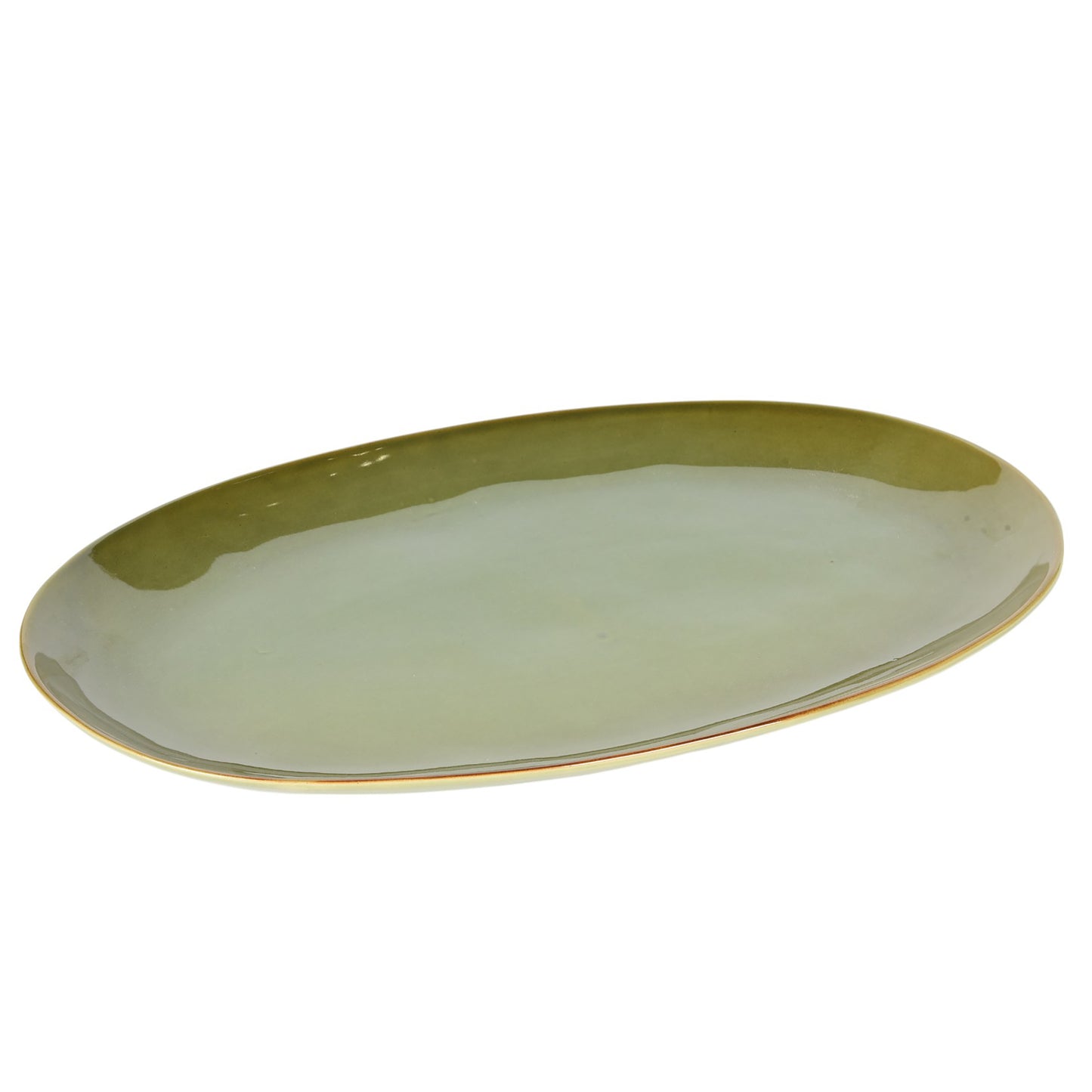 Oval Stoneware Serving Dish Platter