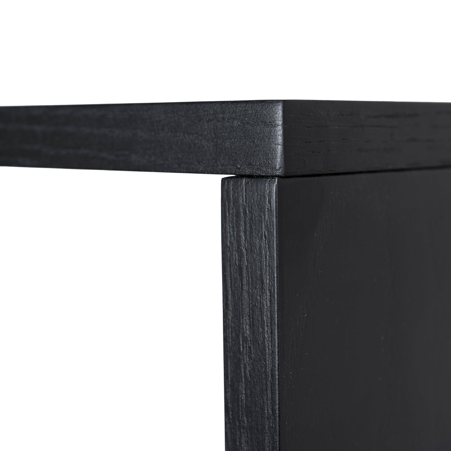 1.6m (H) Book Shelf - Full Black