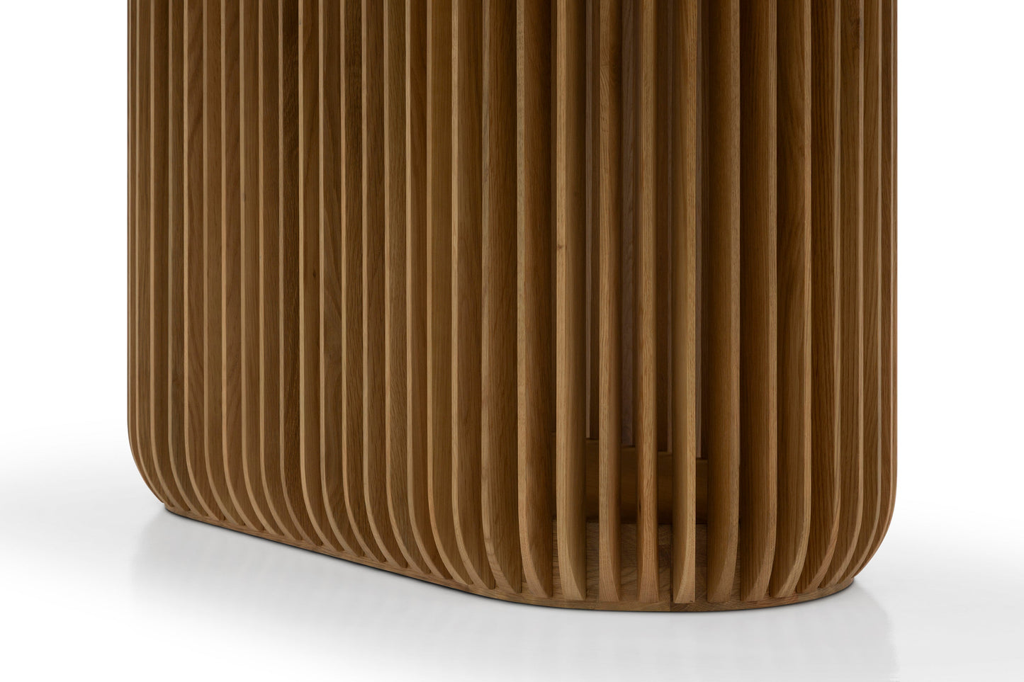 2.2m Oval Dining Table - Natural