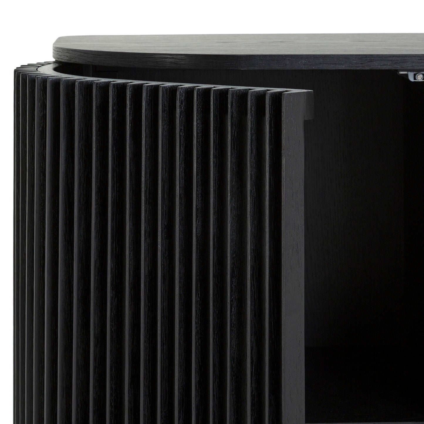 1.35m (H) High Board Unit - Black Stain