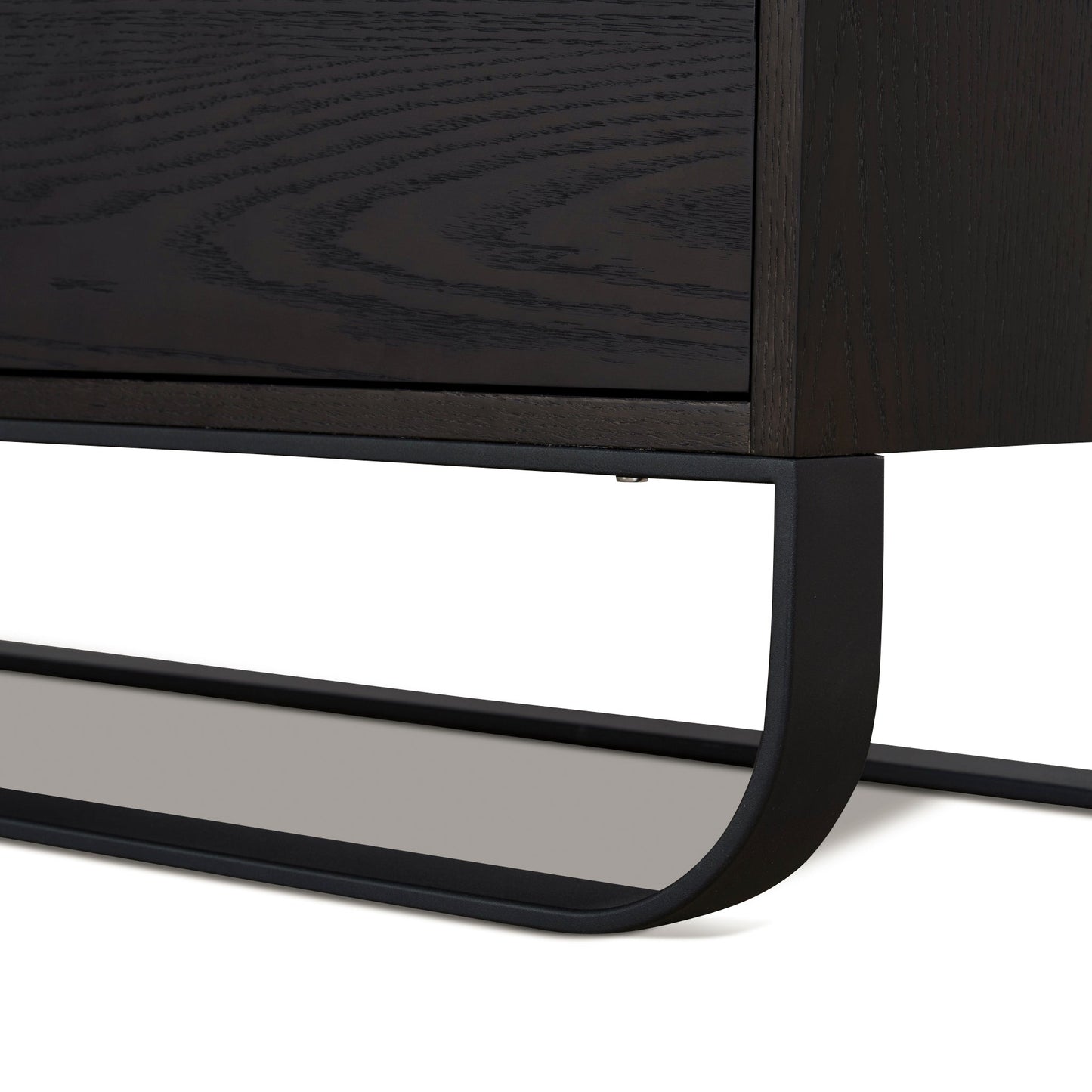 1.6m Dresser Unit - Dark Walnut