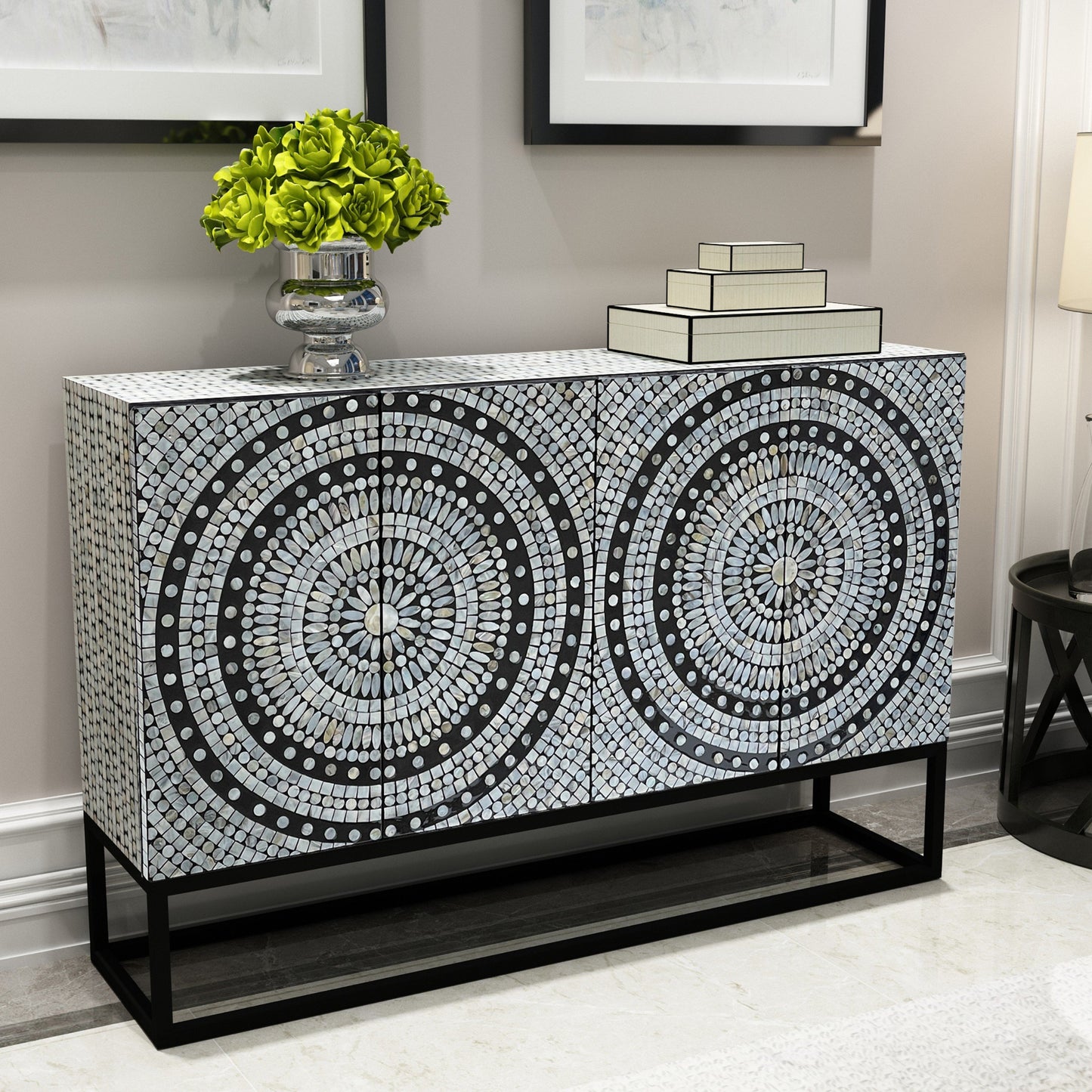 Copenhagen Shell Hall Table / Sideboard