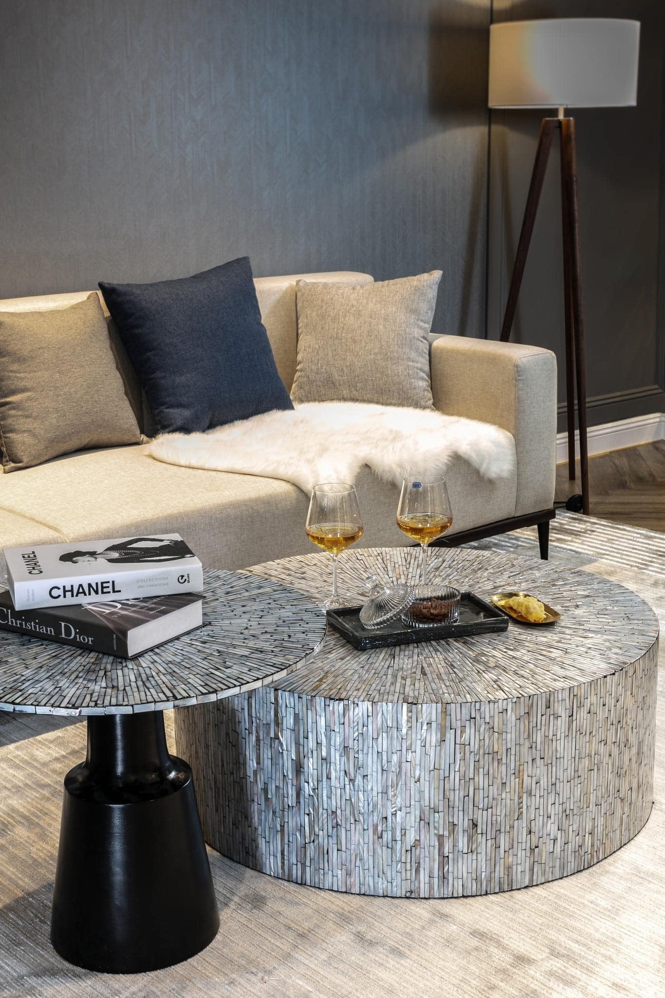 Mont Blanc Mother of Pearl Coffee Table