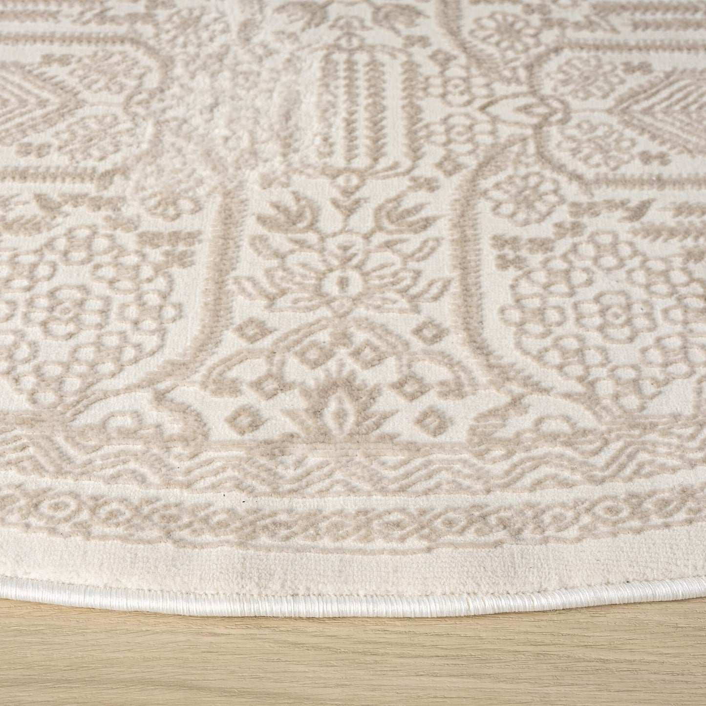 Fable 472 Sand Round Rug