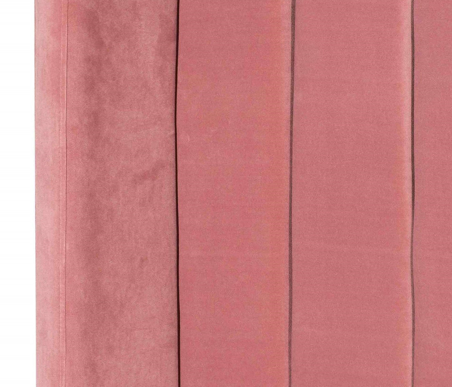 King Sized Bed Frame - Blush Peach Velvet