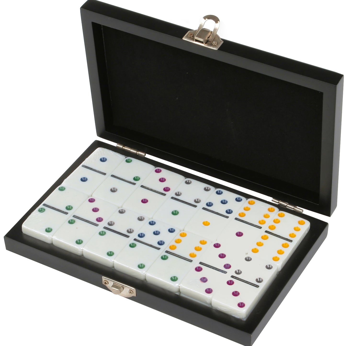 Domino Set in Elegant Wooden Box