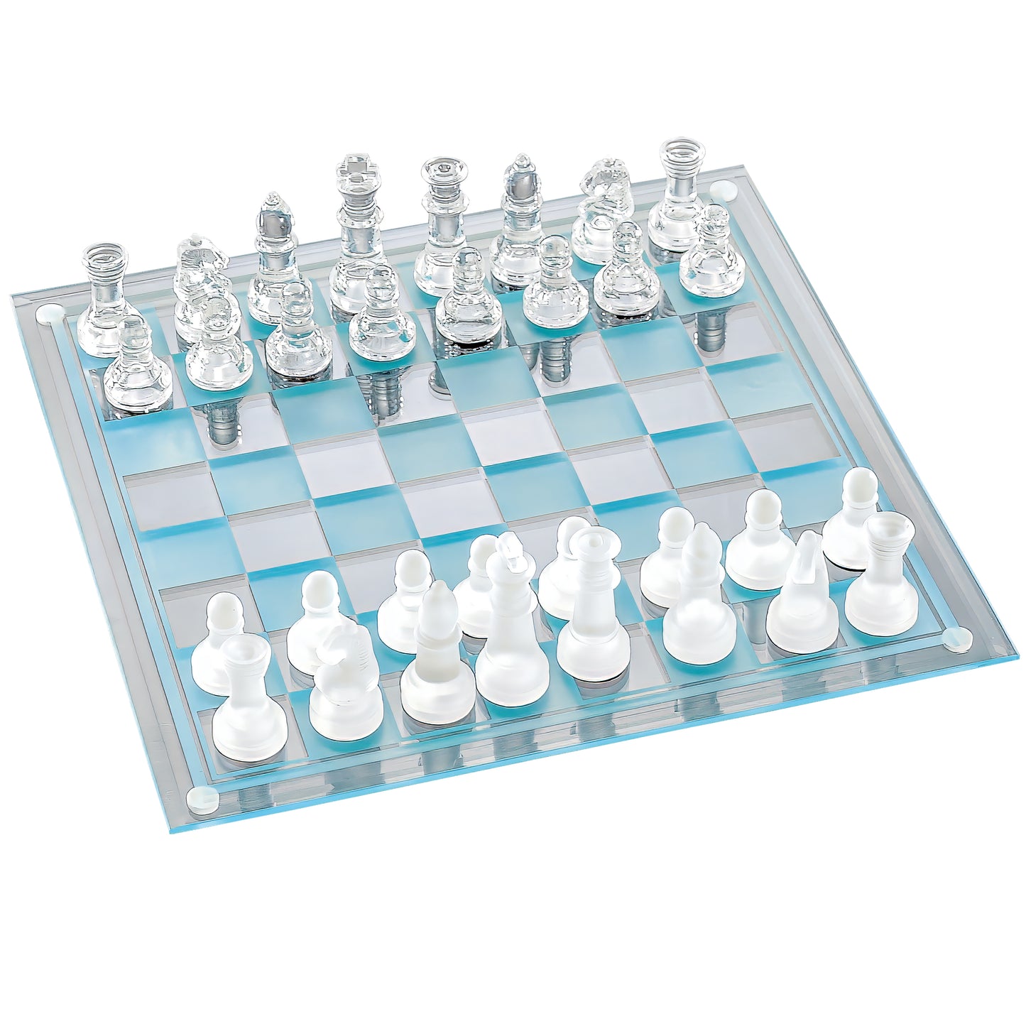 Glass Chess Game Set