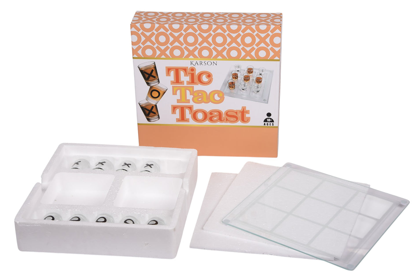 Tic-Tac-Toe Shots Game