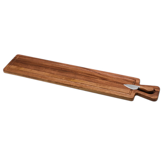 Acacia Cheese Serving Board & Knife Set