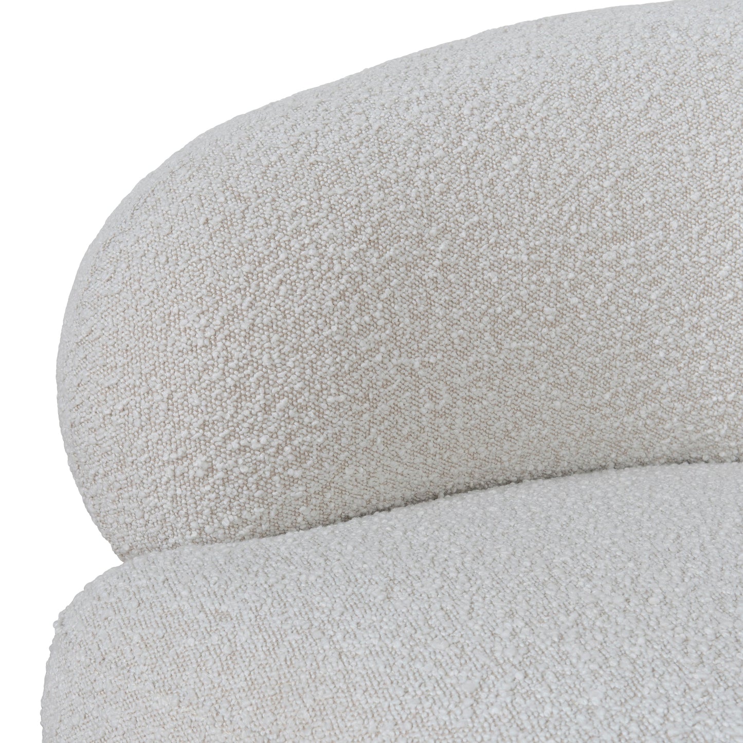 Armchair - Off White Boucle