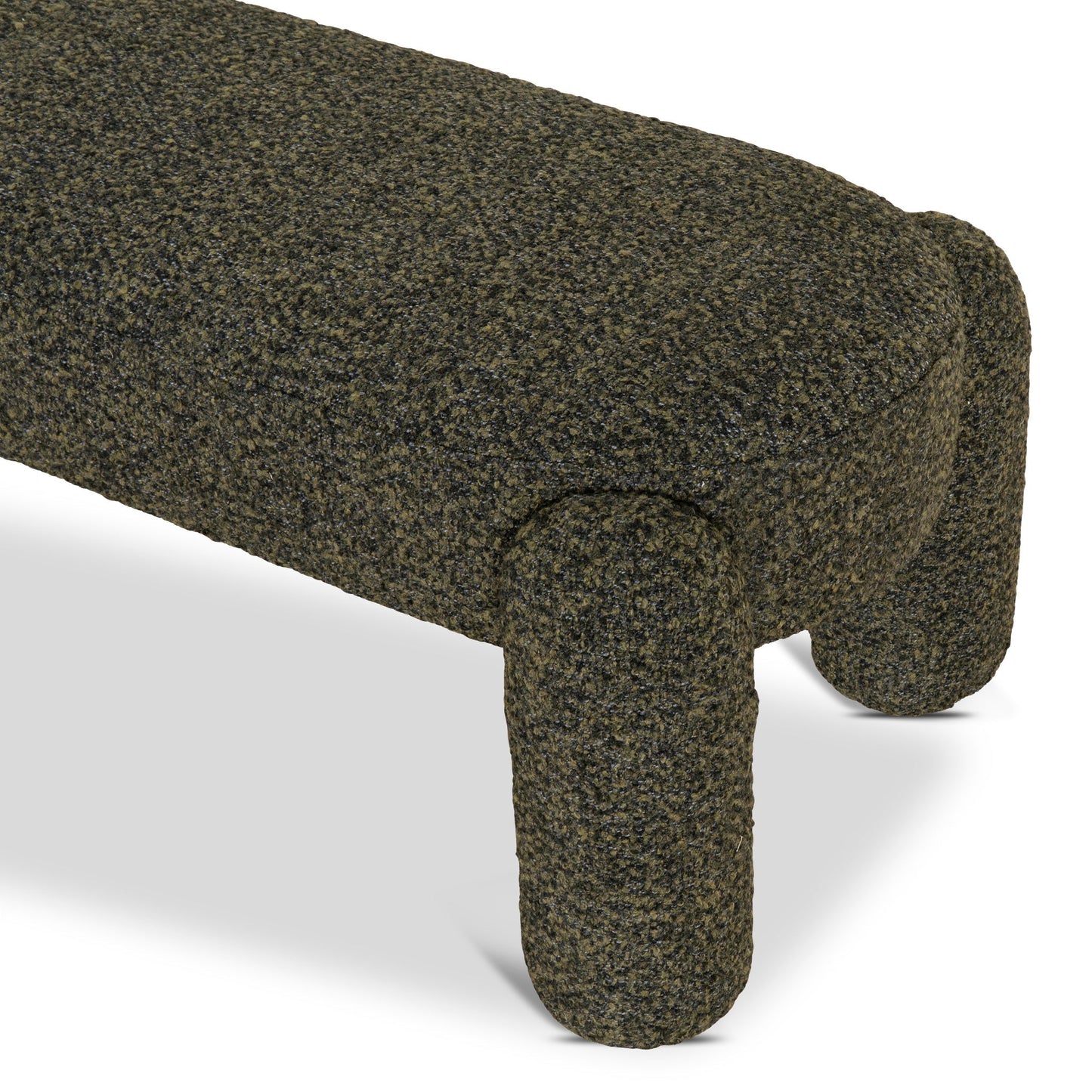 Long Ottoman - Basil Green