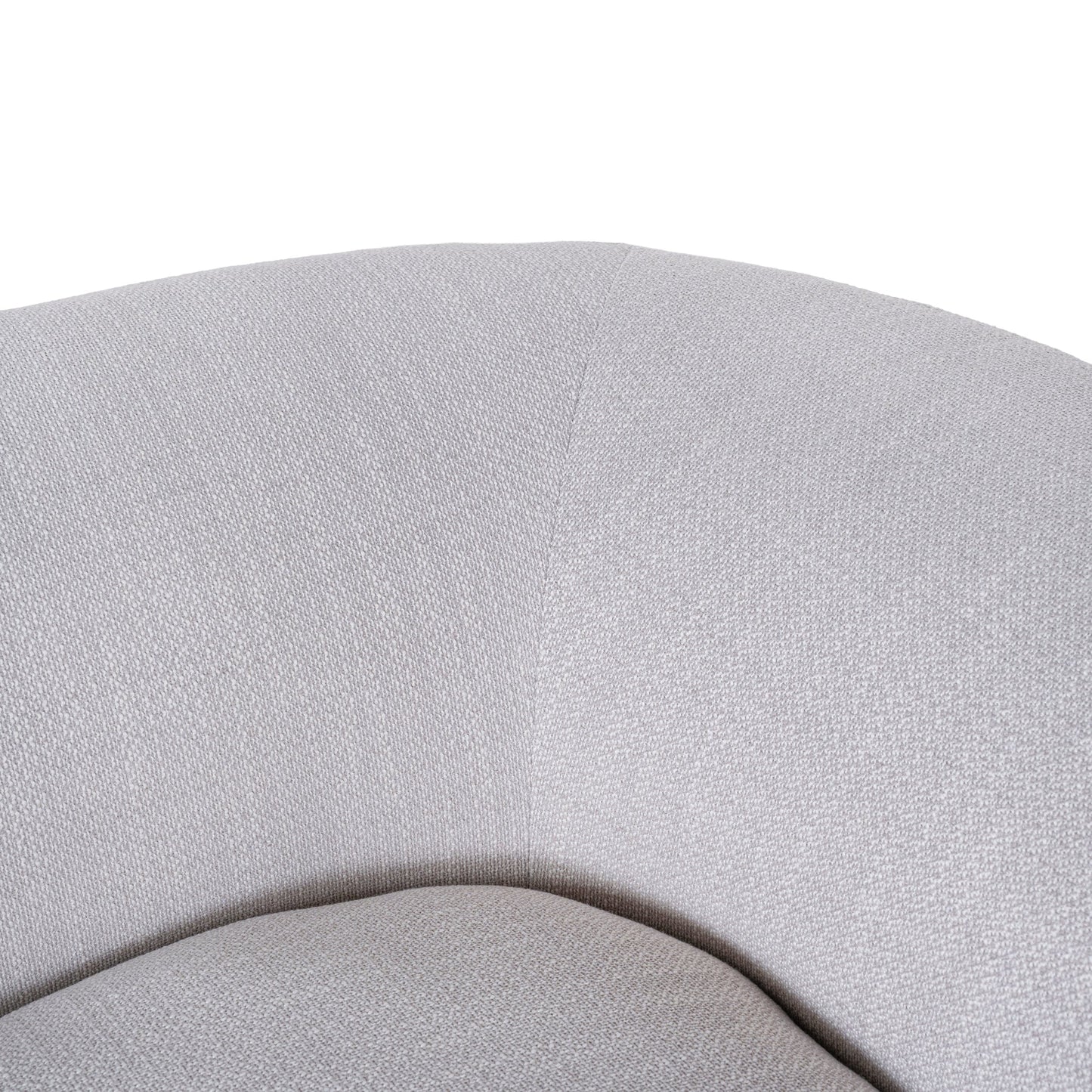 Extended Corner Fabric Sofa - Taupe Beige