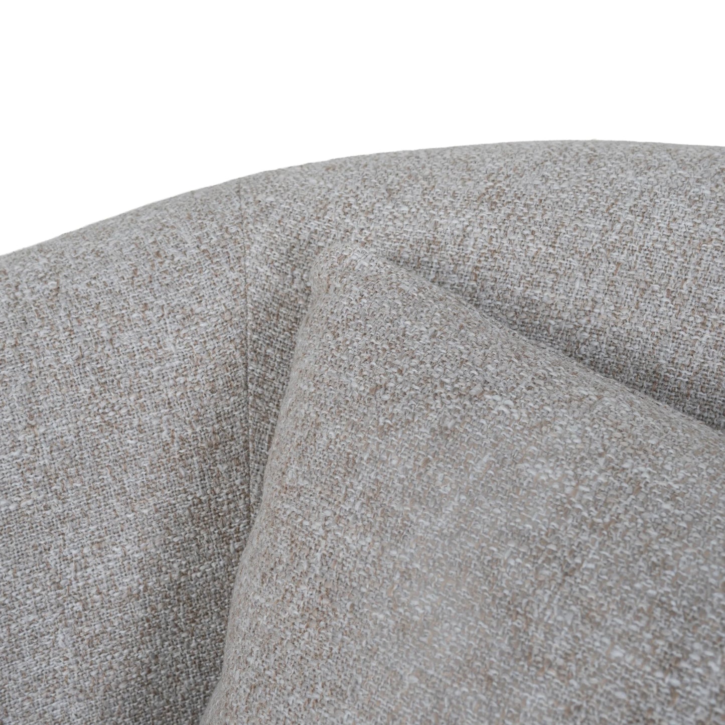 Swivel Armchair - Warm Taupe