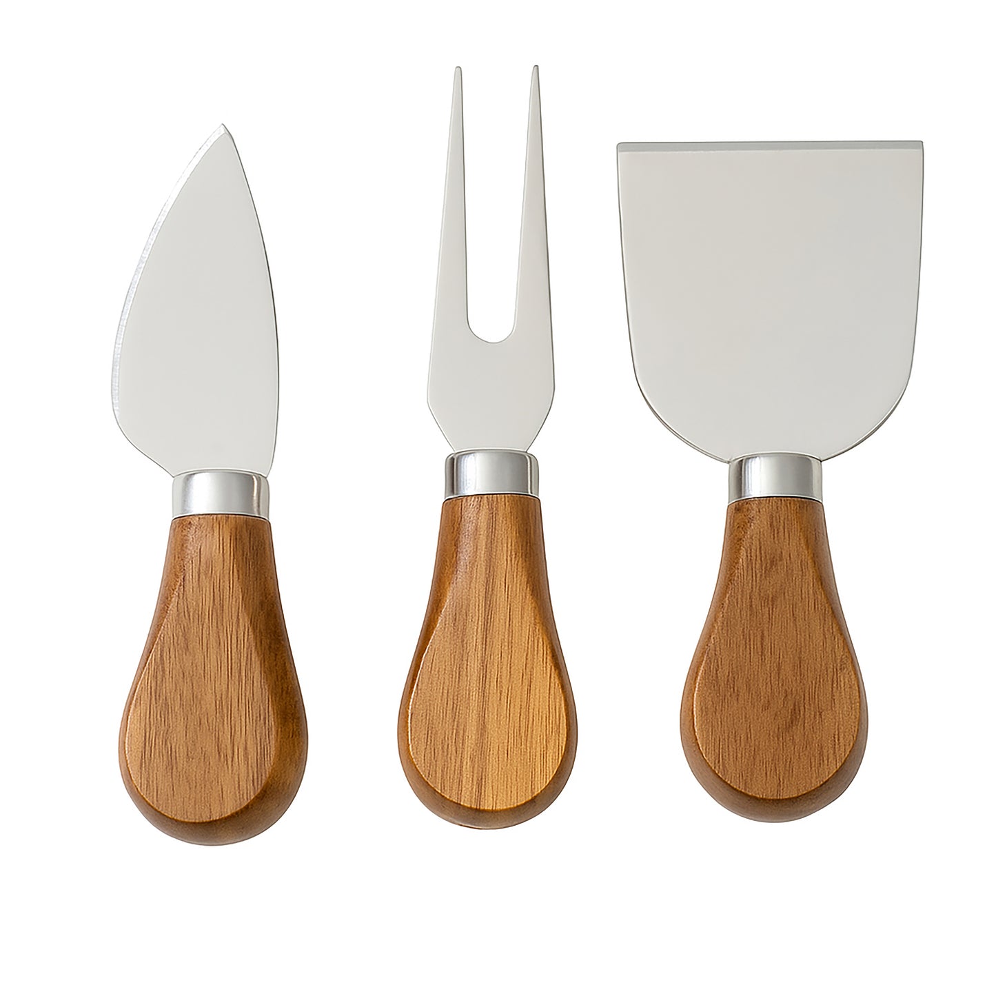 Acacia 3 Pc Cheese Knife Set