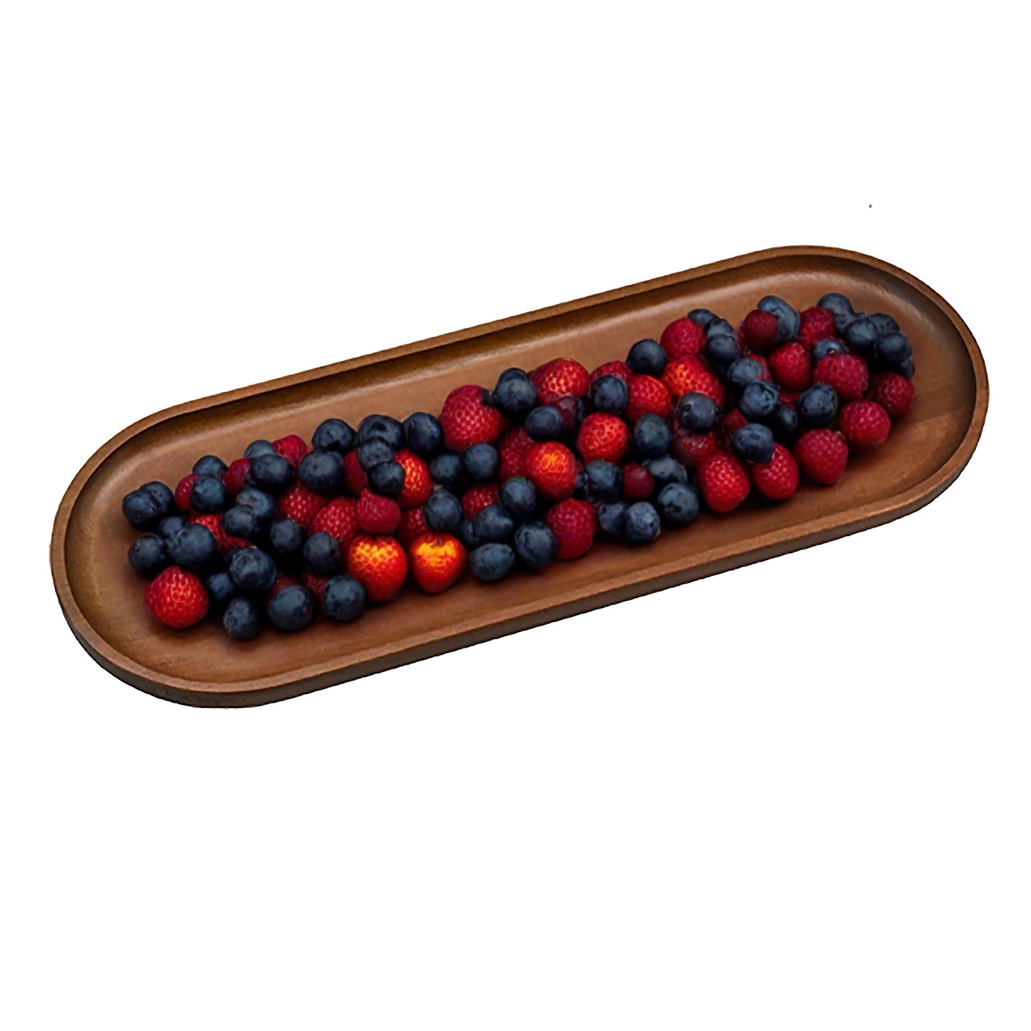 Acacia Wood Long Oval Platter