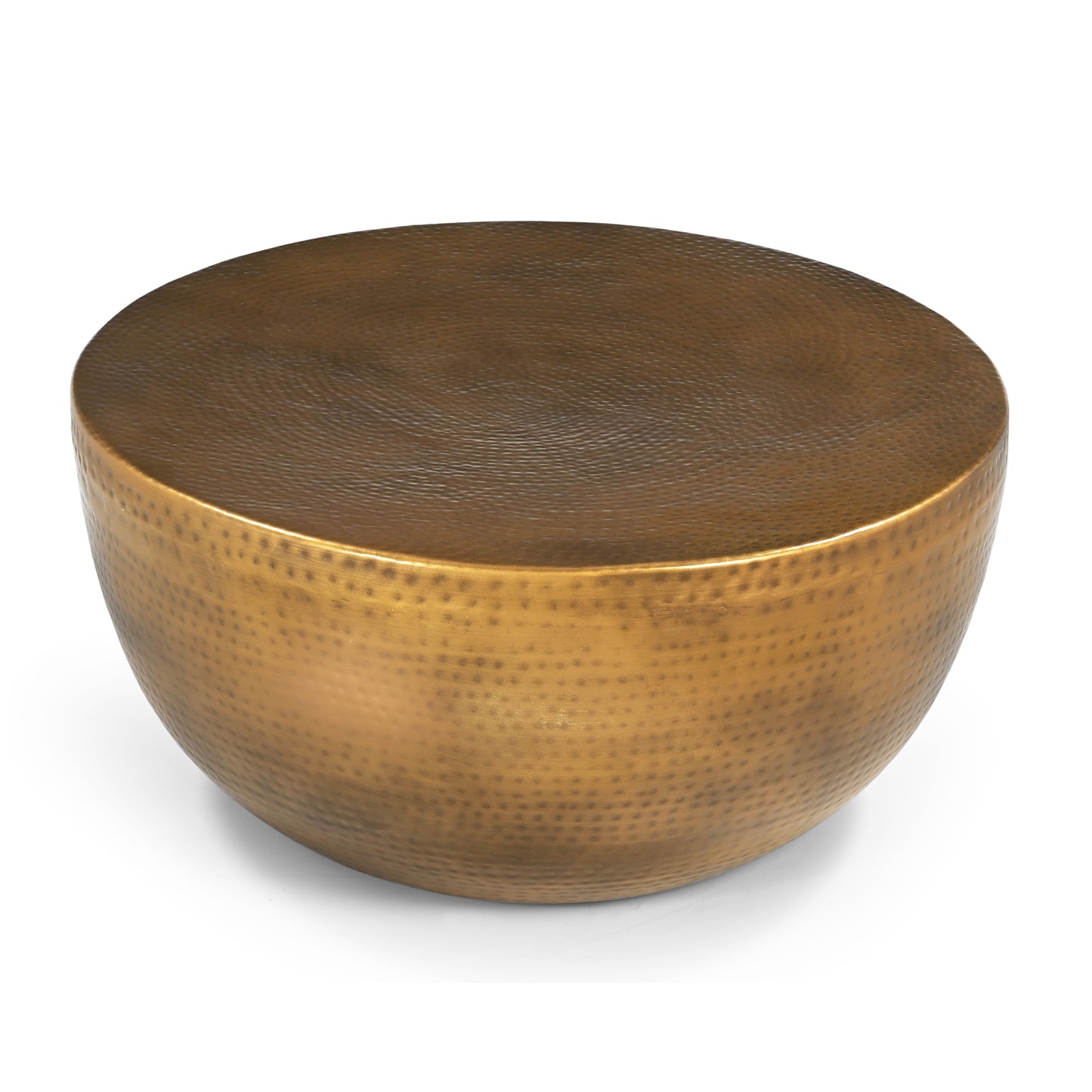 Hammered Metal Coffee Table