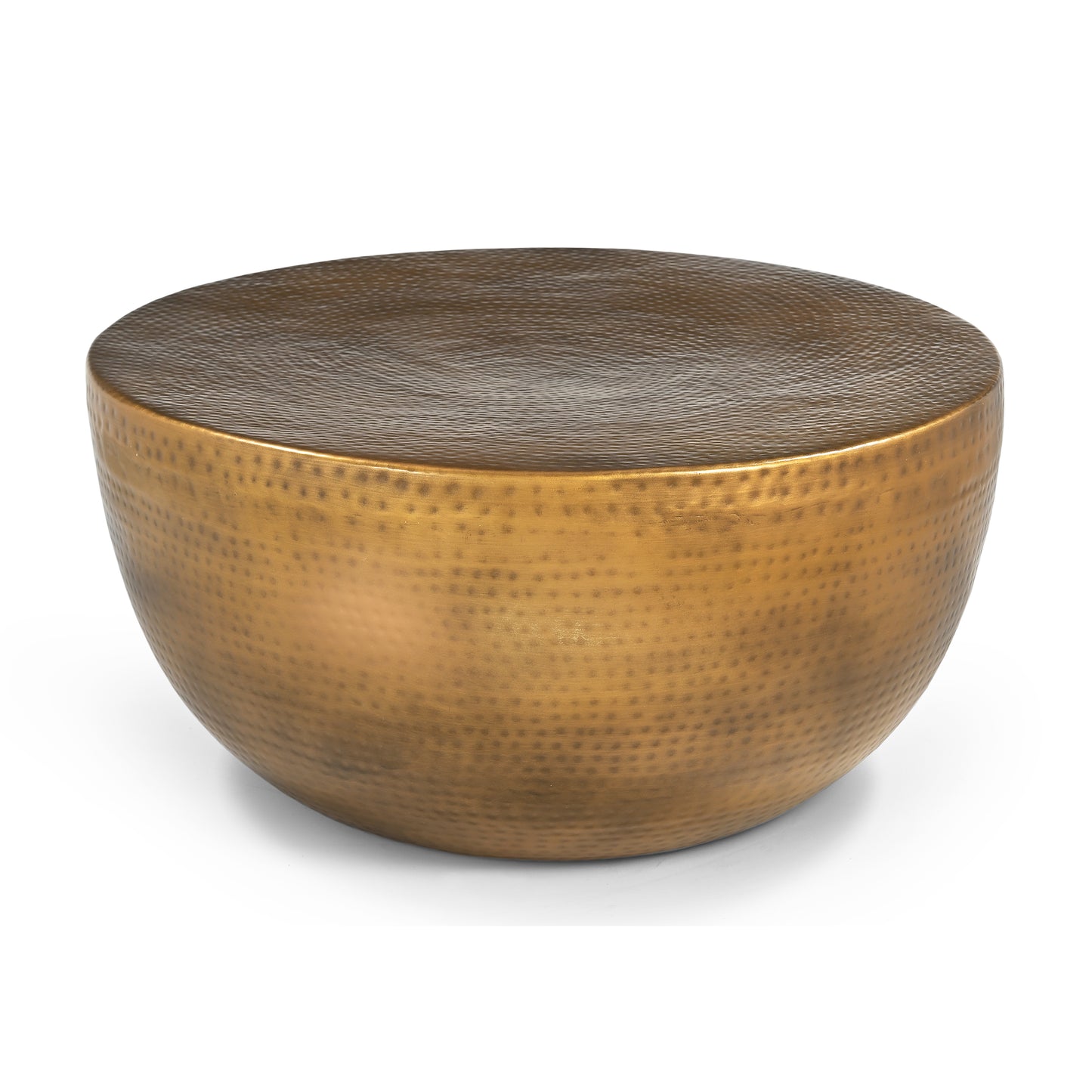Hammered Metal Coffee Table