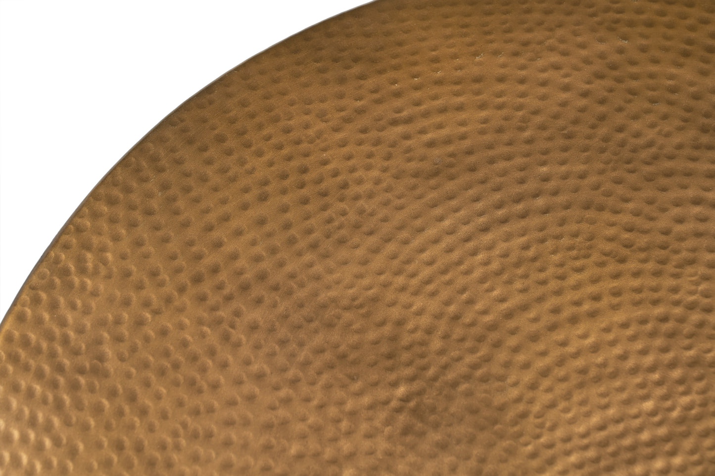 Hammered Metal Coffee Table