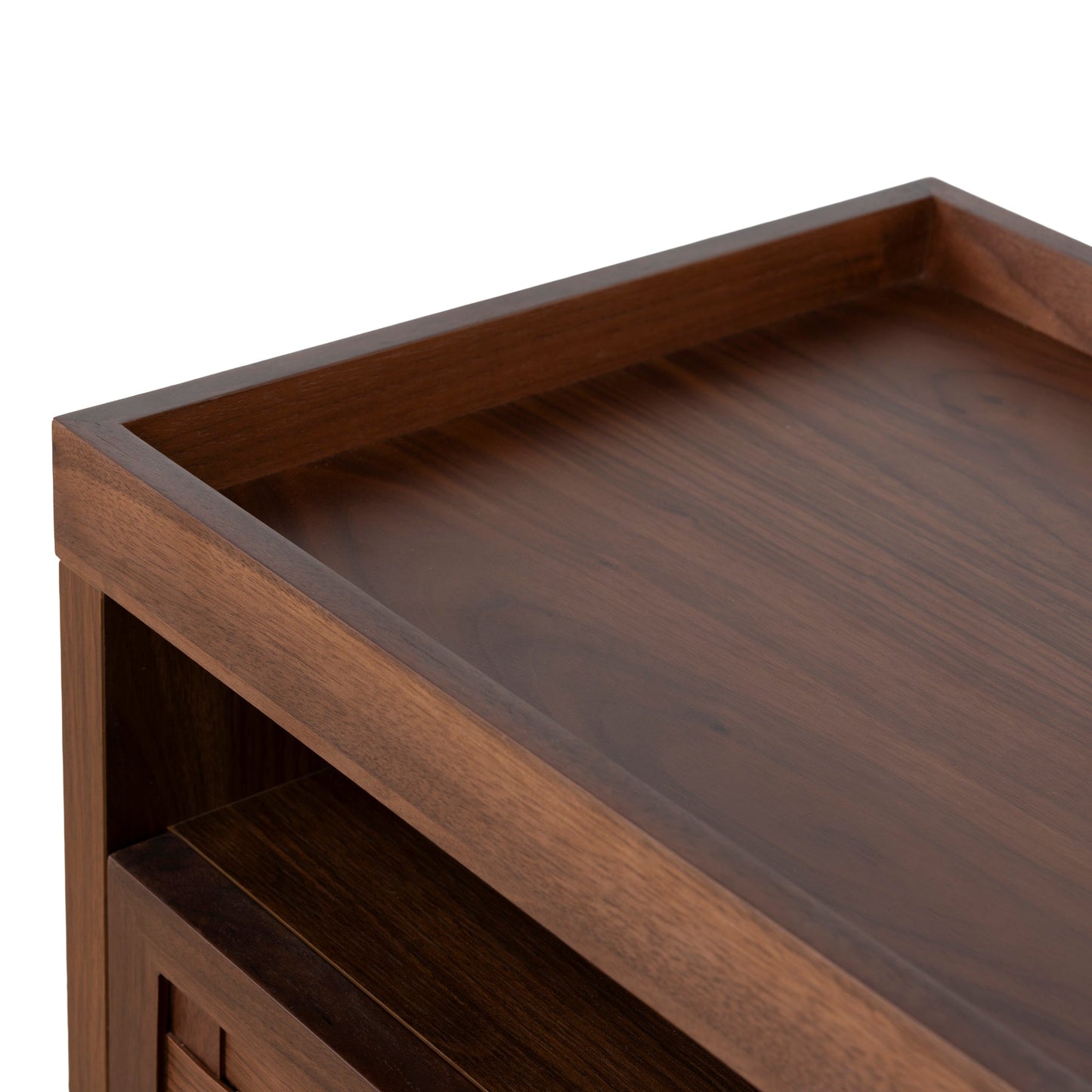 Bedside Table - Walnut