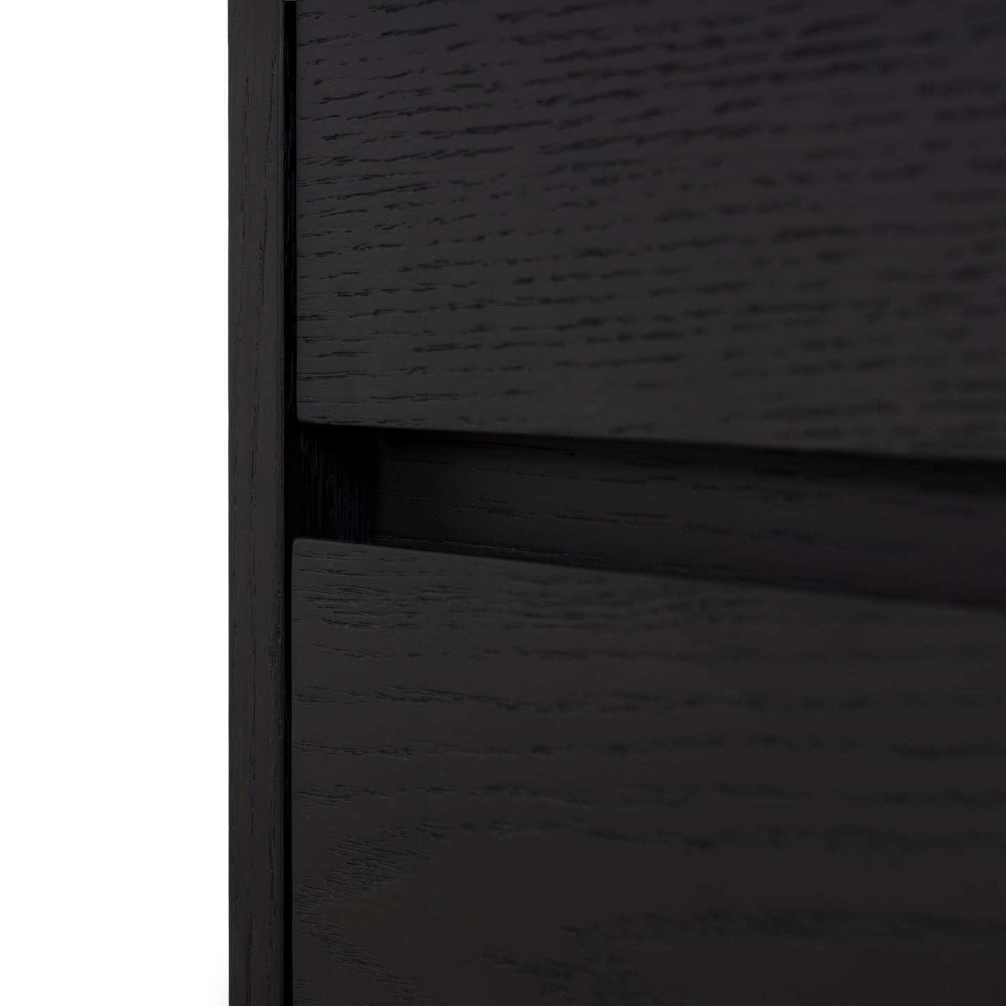 55cm Bedside Table - Dark Walnut