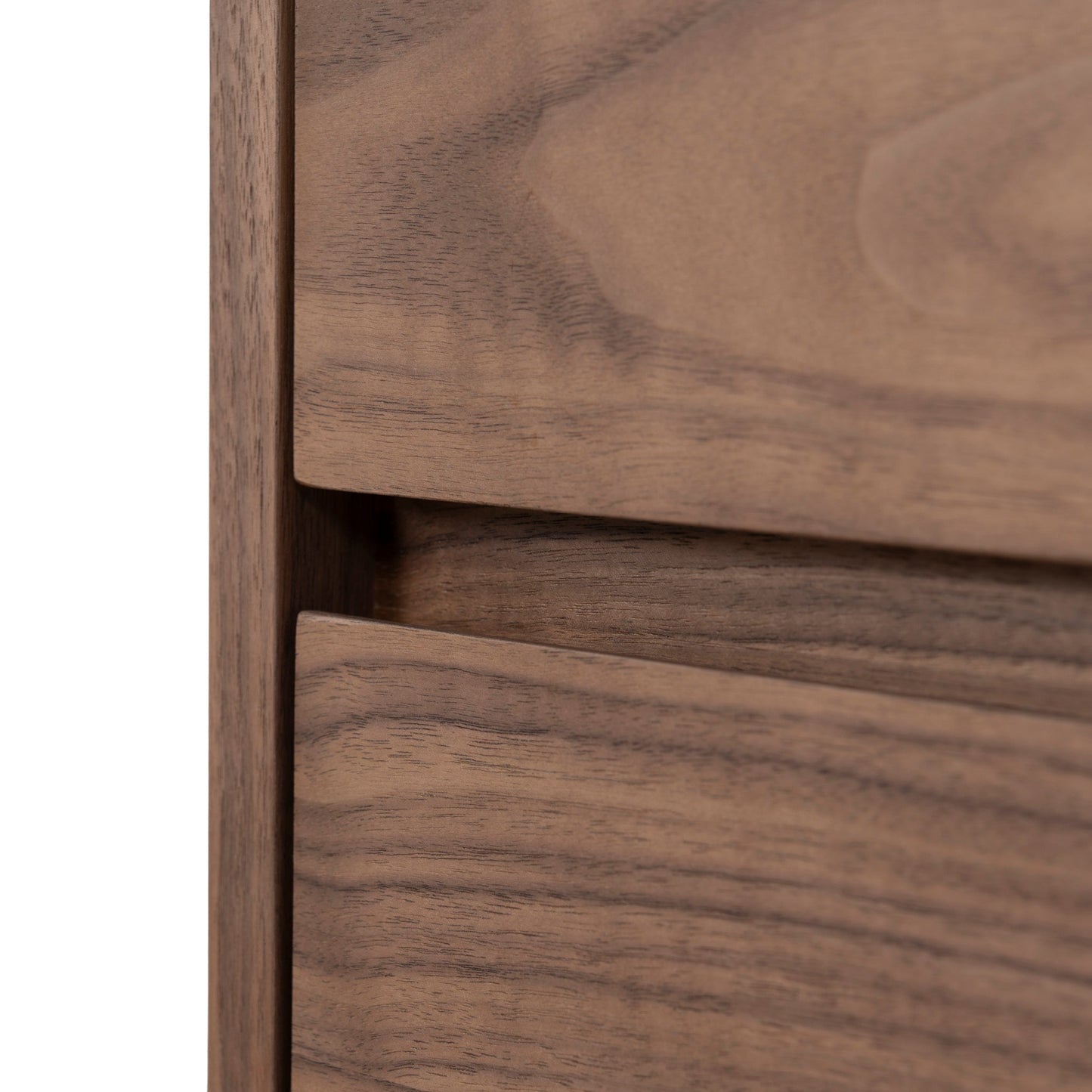 55cm Bedside Table - Walnut