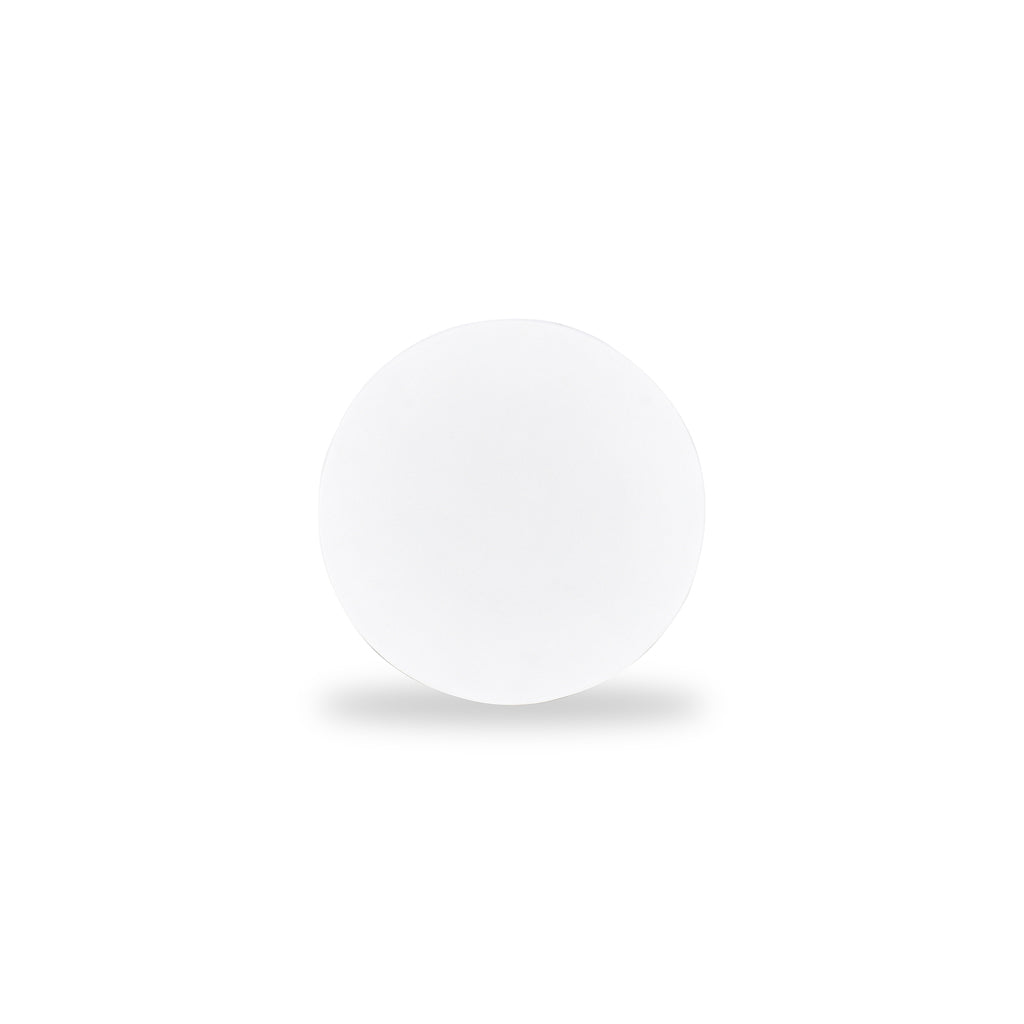 32cm Round Side Table - White