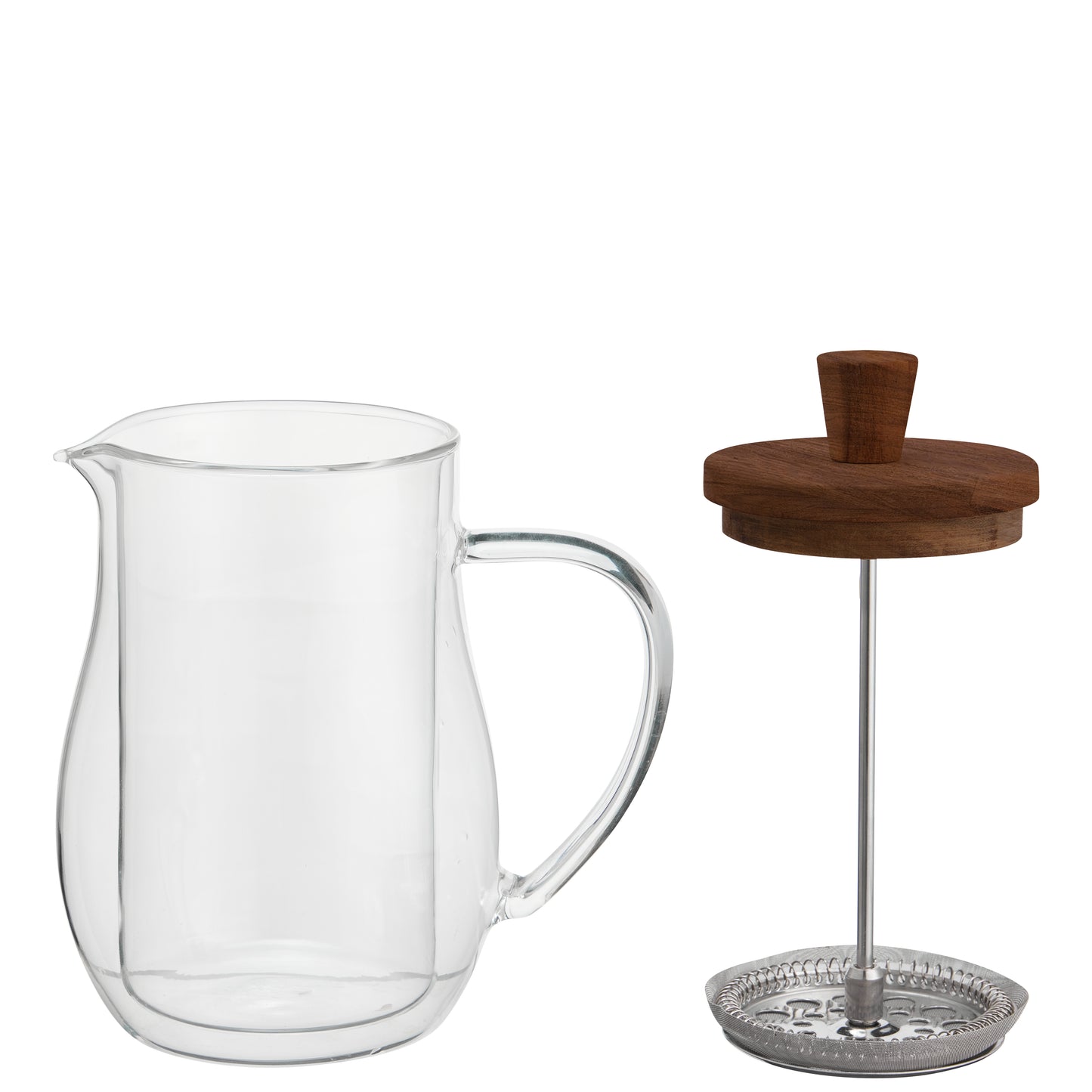 Glass French Press with Lid