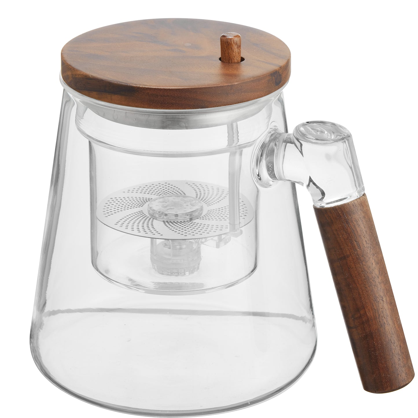 Leena Glass Conical Teapot