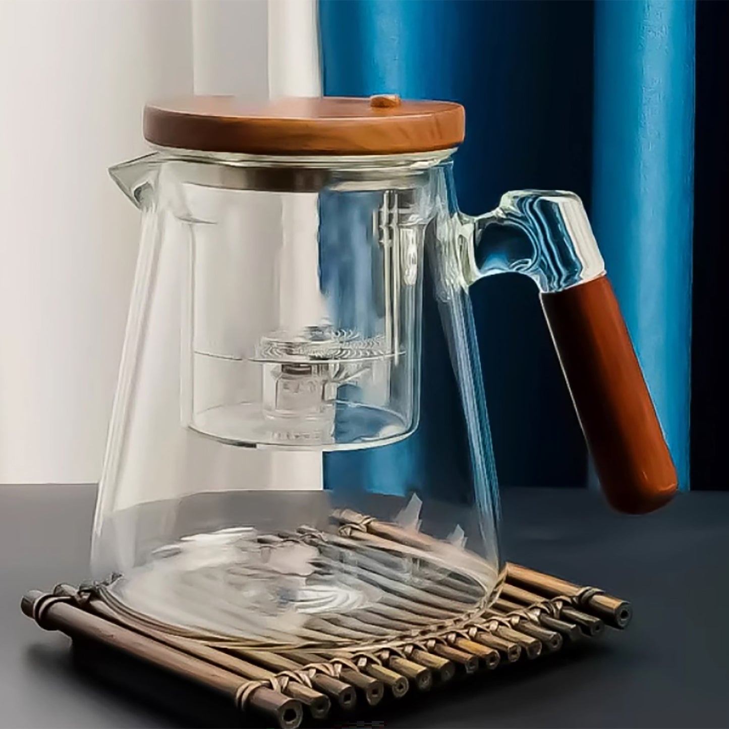 Leena Glass Conical Teapot