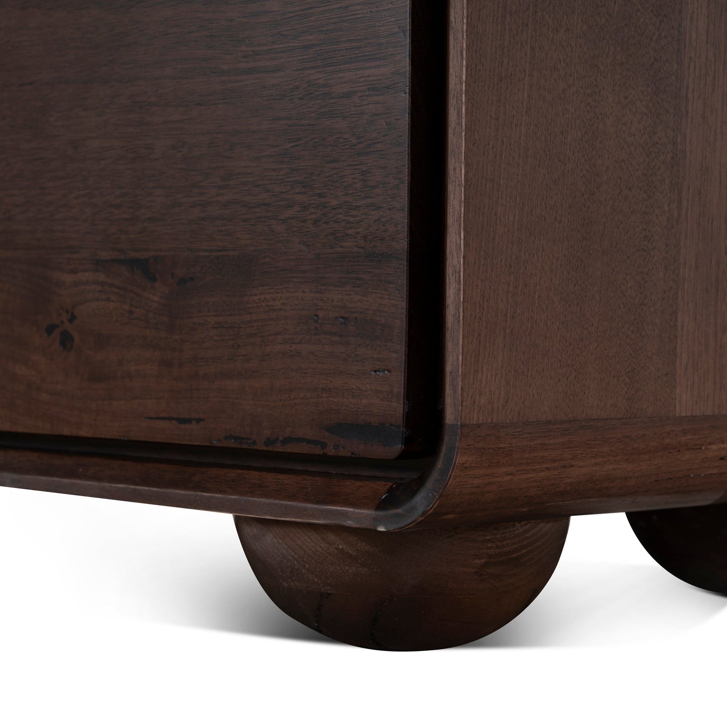 2.2m TV Entertainment Unit - Walnut
