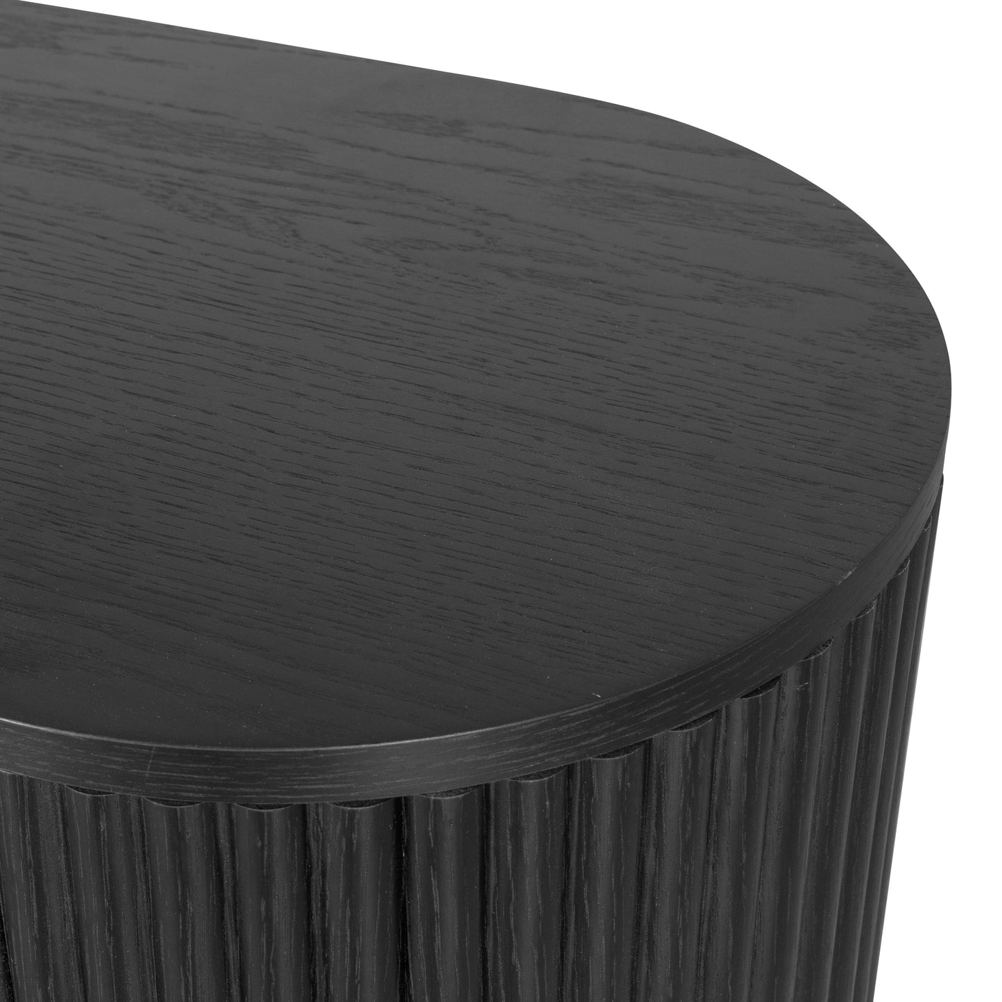 2m TV Entertainment Unit - Full Black