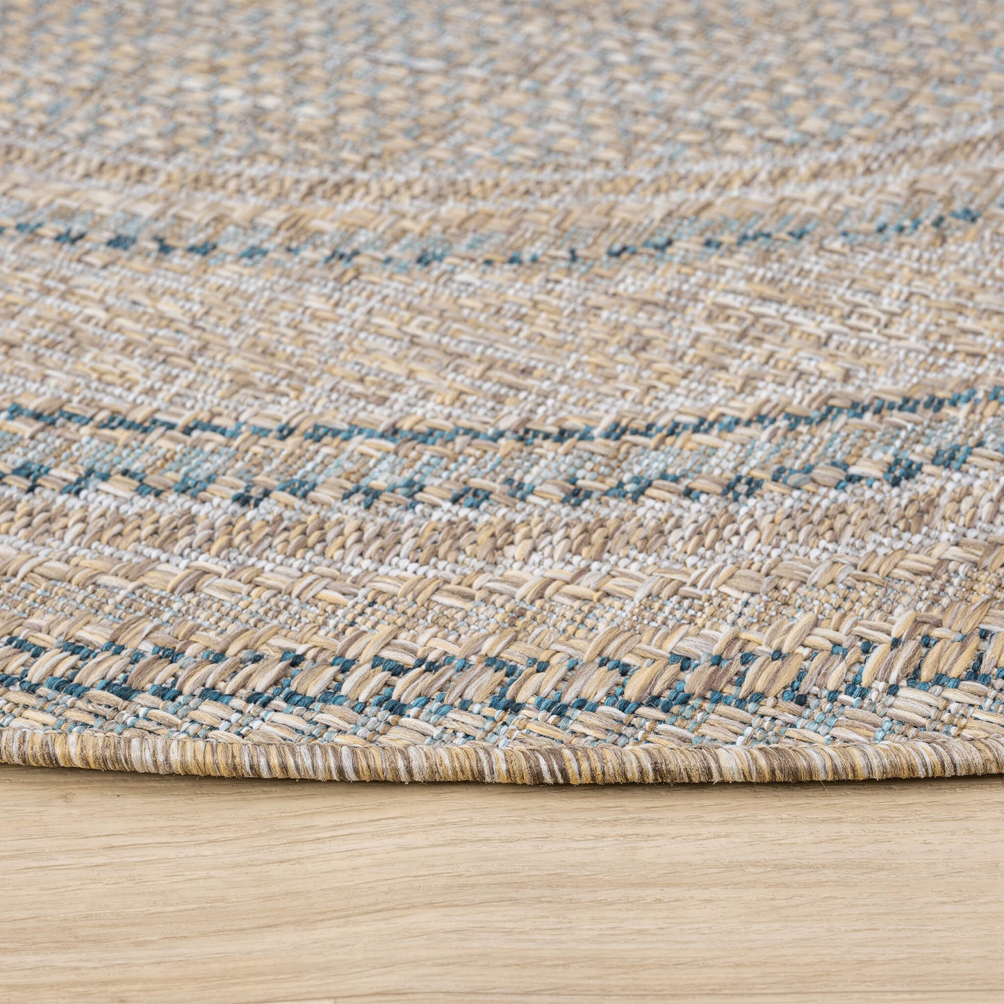 Terrace 553 Olive Round Rug
