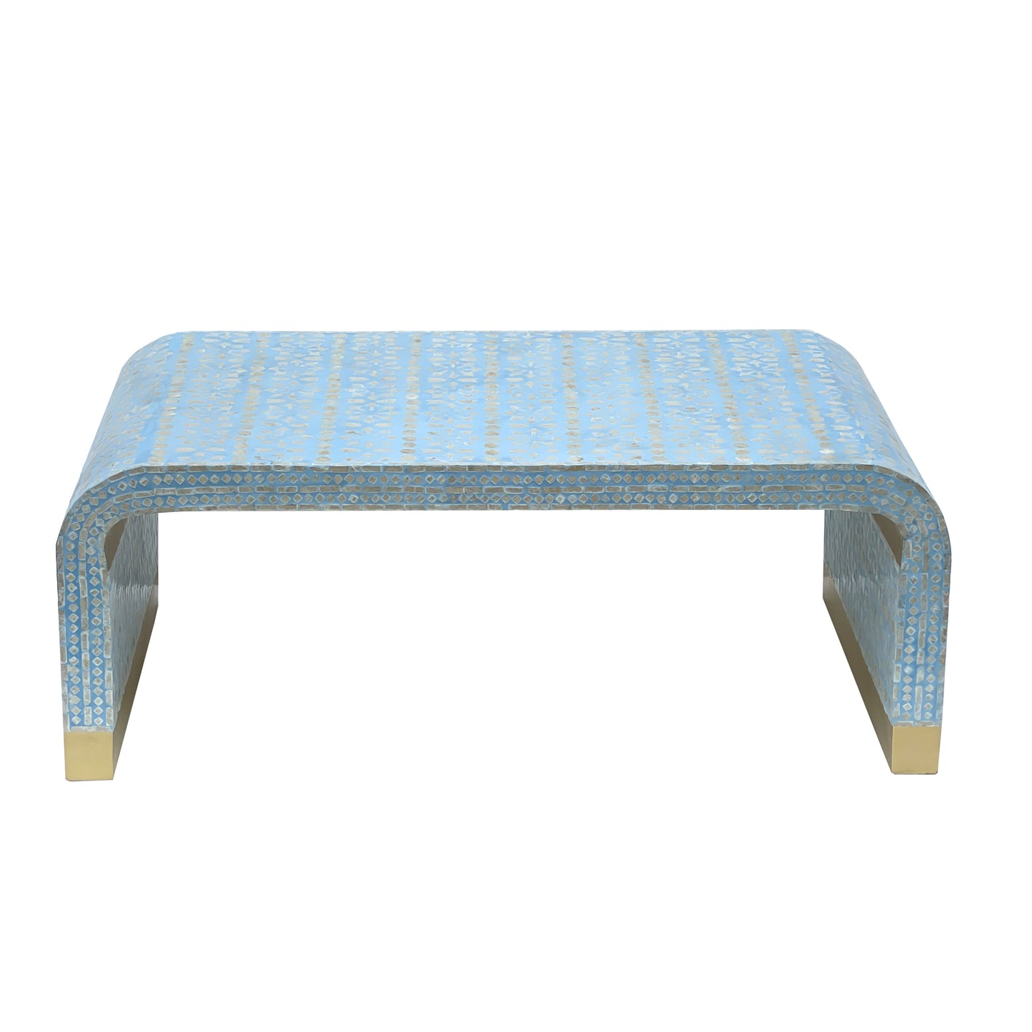 Mediterrranean Pearl Shell Coffee Table
