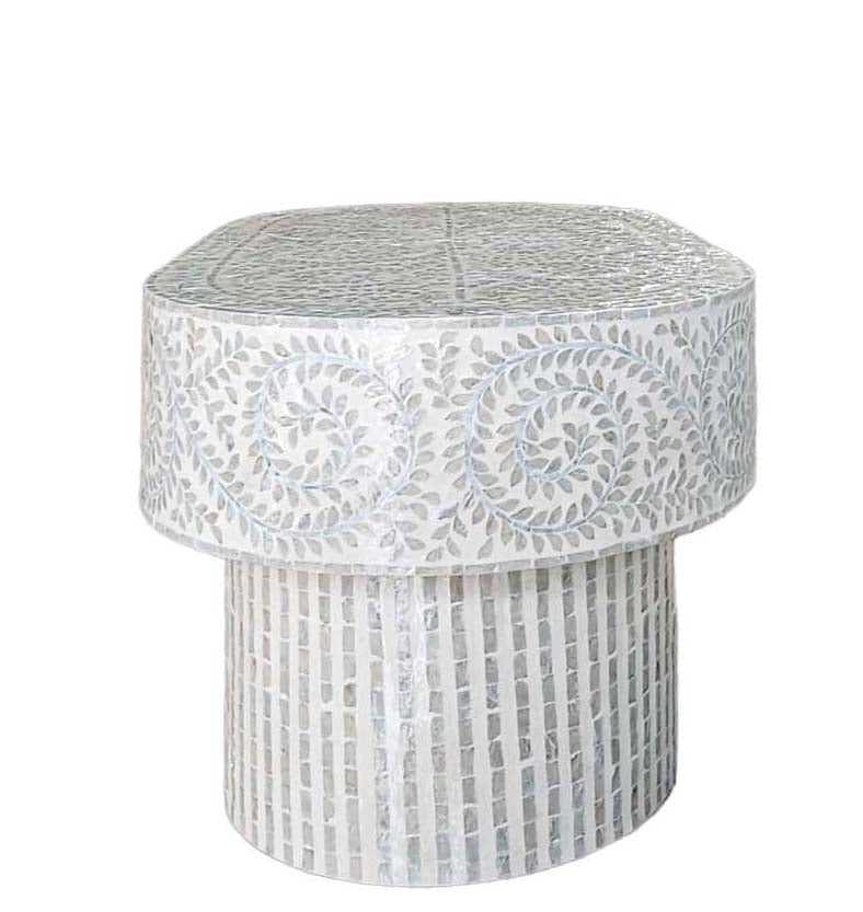 Serenity Oval Pearl Coffee Table