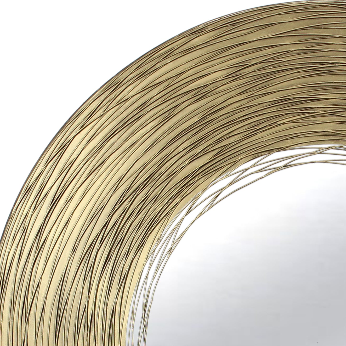 Glow Getter Round 91 cm Gold Mirror