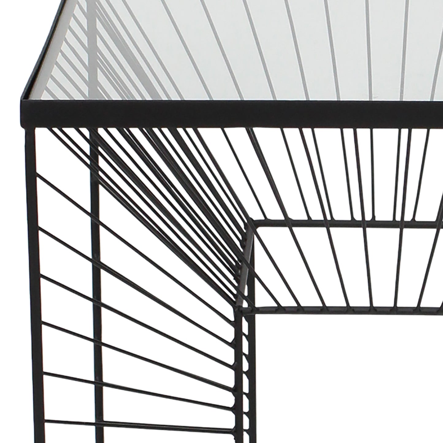 Cubicle Grid 40.5cm Side Table