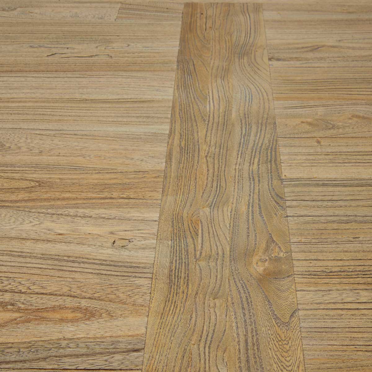 Wood Dining Table 2.4m - Rustic Natural