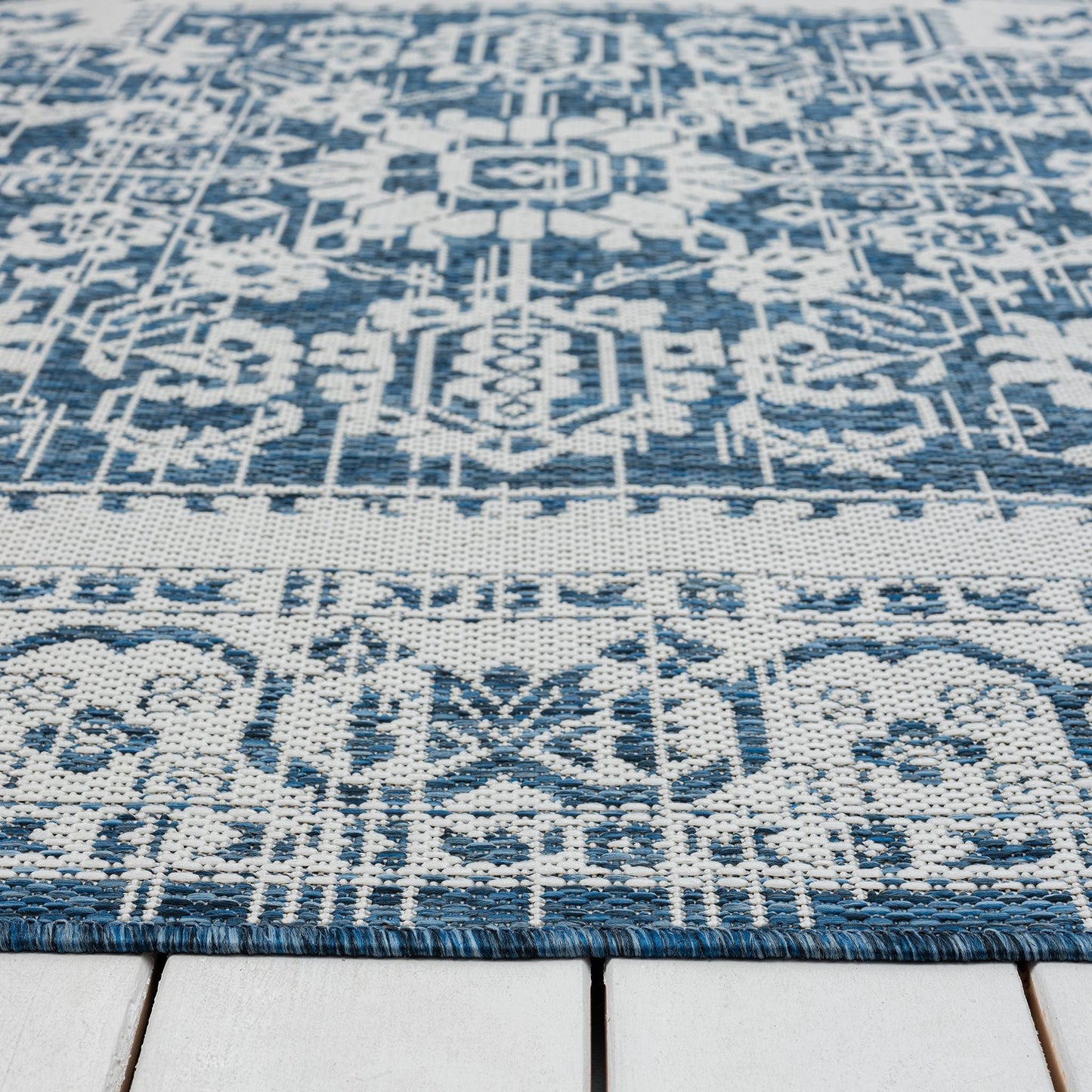 Patio 455 Denim Hallway Runner