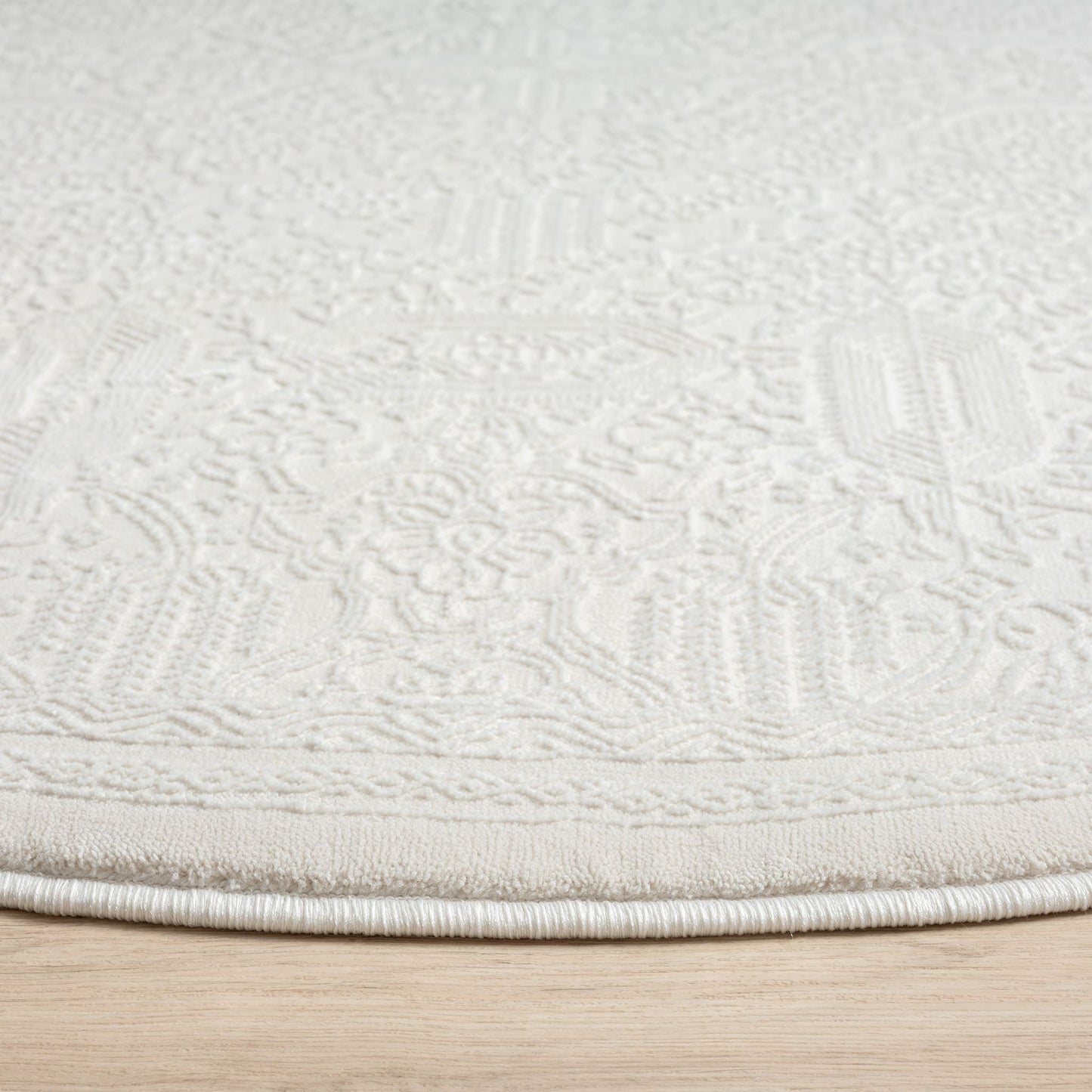 Fable 471 Ivory Round Rug