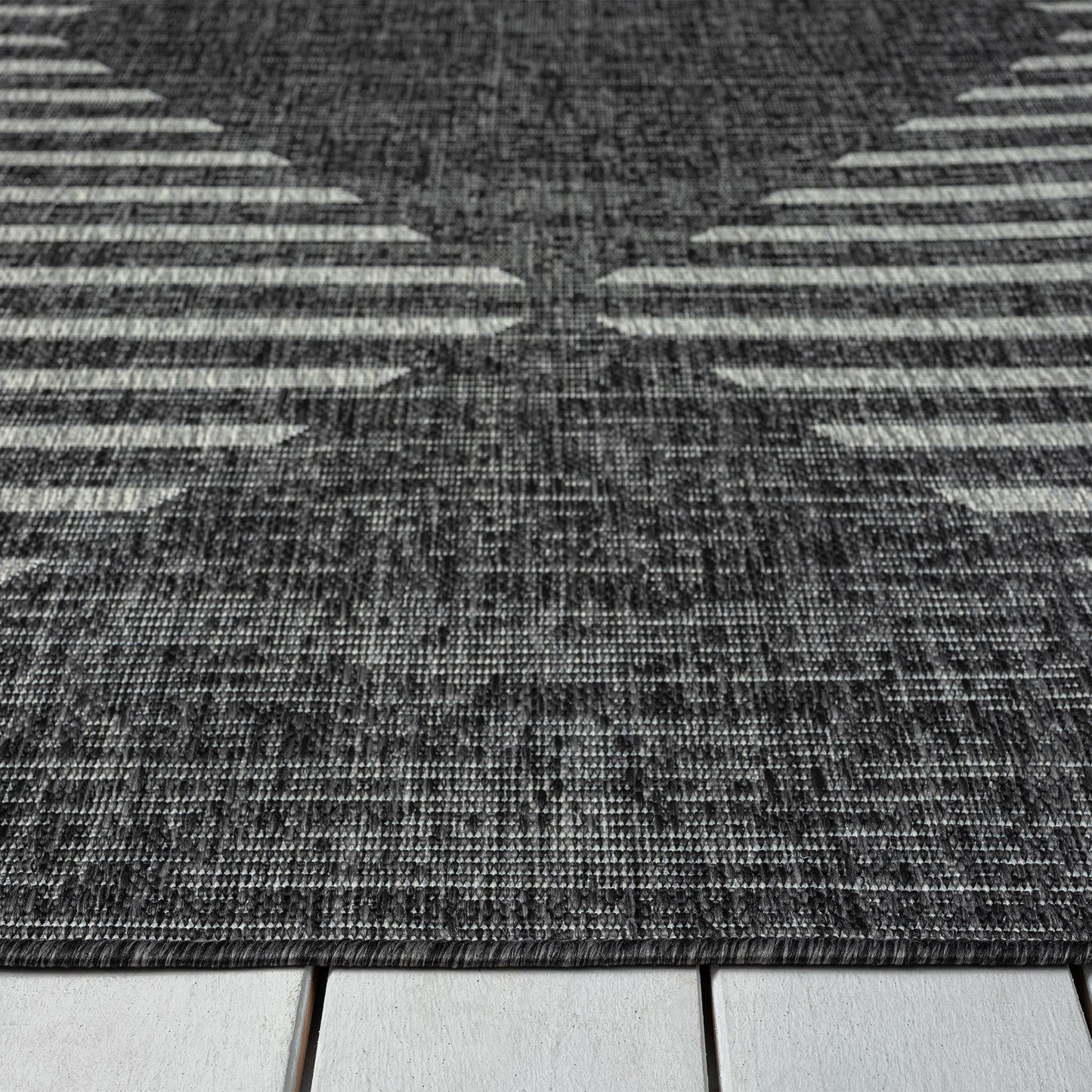 Alfresco 425 Ebony Hallway Runner