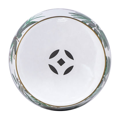 Leopard Ceramic Side Table