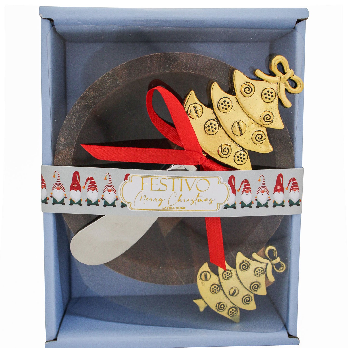 Bowl & Spreader Christmas Set