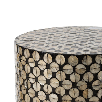 Copacabana Shell Round Side Table